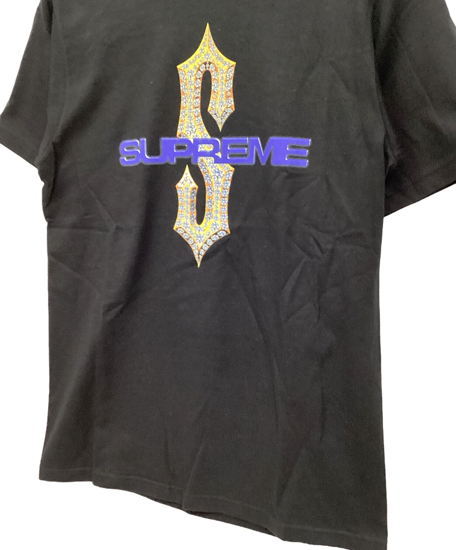 中古・古着通販】SUPREME (シュプリーム) Diamond Tee ブラック サイズ 
