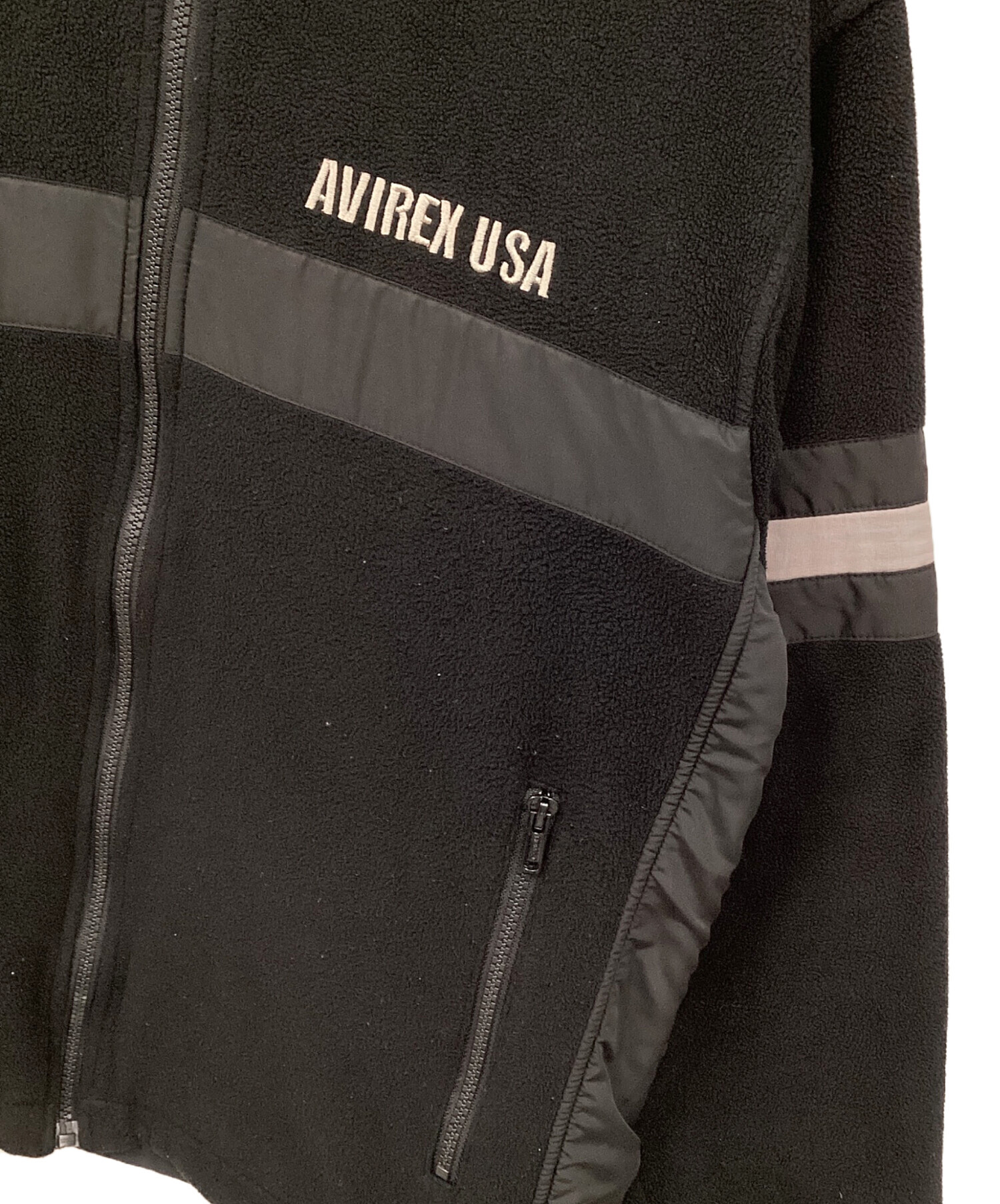 中古・古着通販】AVIREX (アヴィレックス) フリースジャケット 