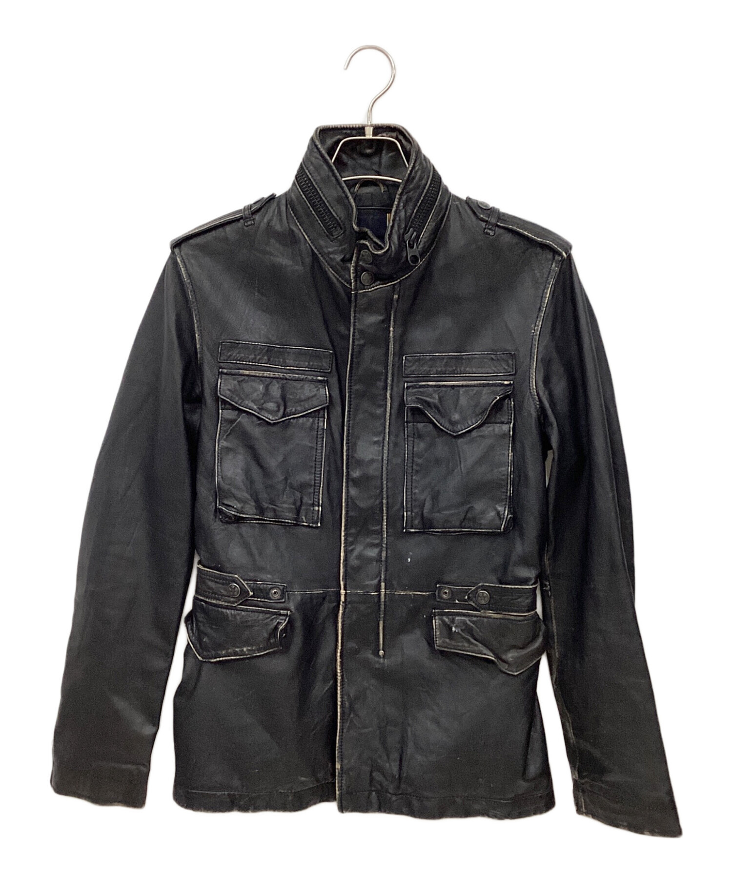 中古・古着通販】AVIREX (アヴィレックス) ラムレザージャケット