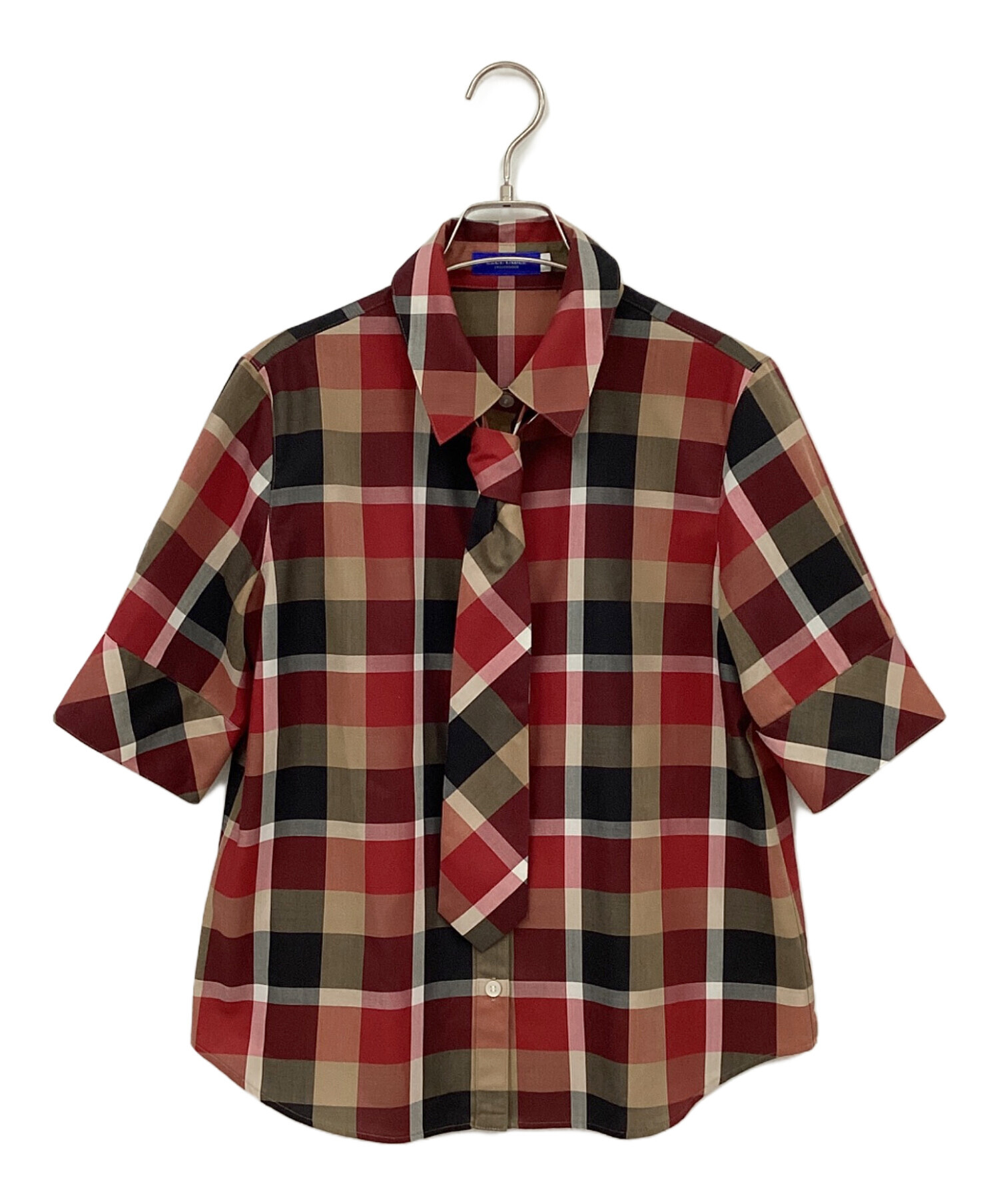 Blue Labelチェック柄ブラウス BURBERRY BLUE LABEL BURBERRY BLUE