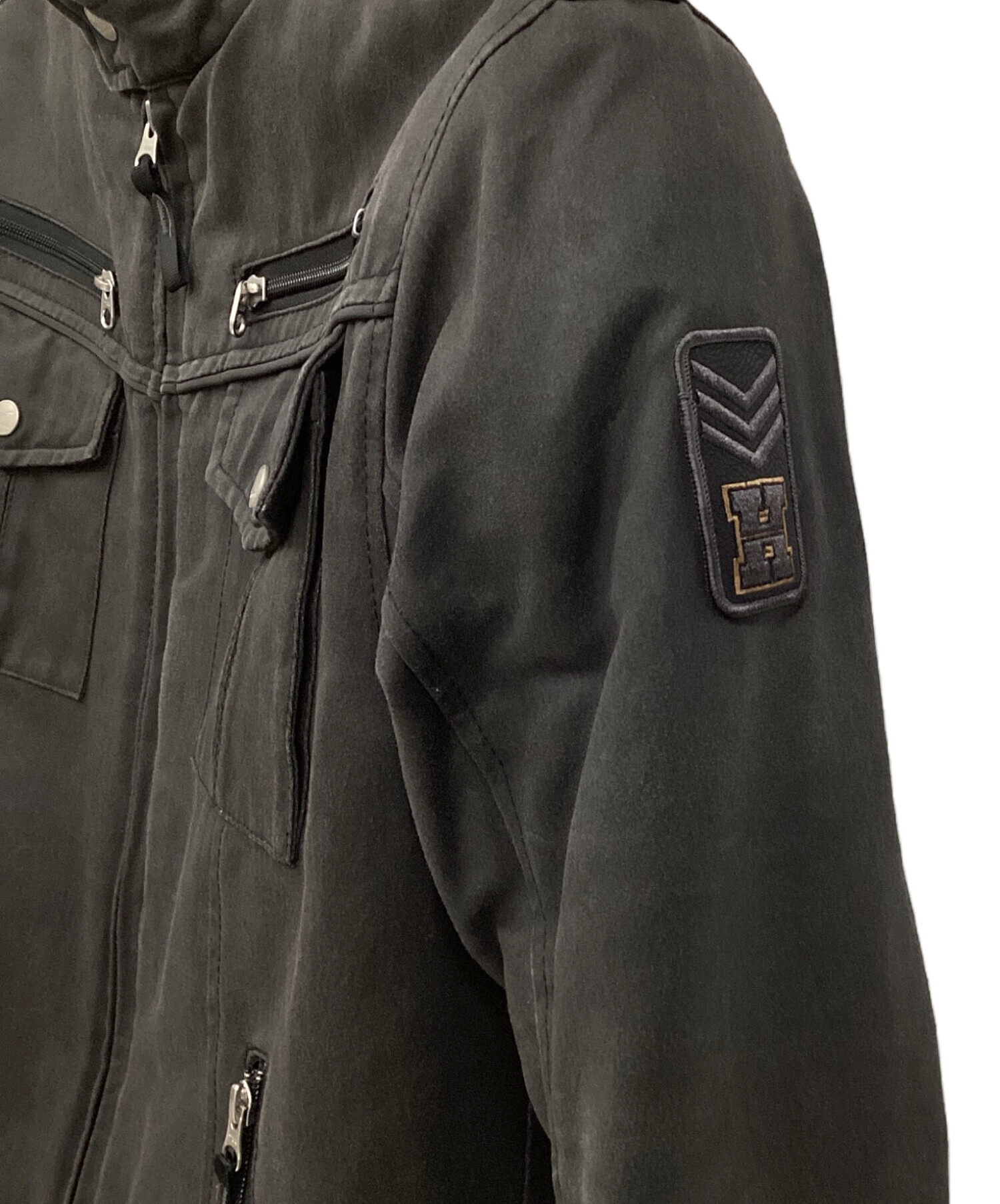 中古・古着通販】HONDA (ホンダ) ライダースジャケット ブラック