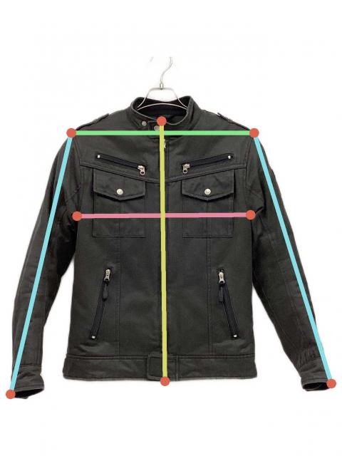 中古・古着通販】HONDA (ホンダ) ライダースジャケット ブラック