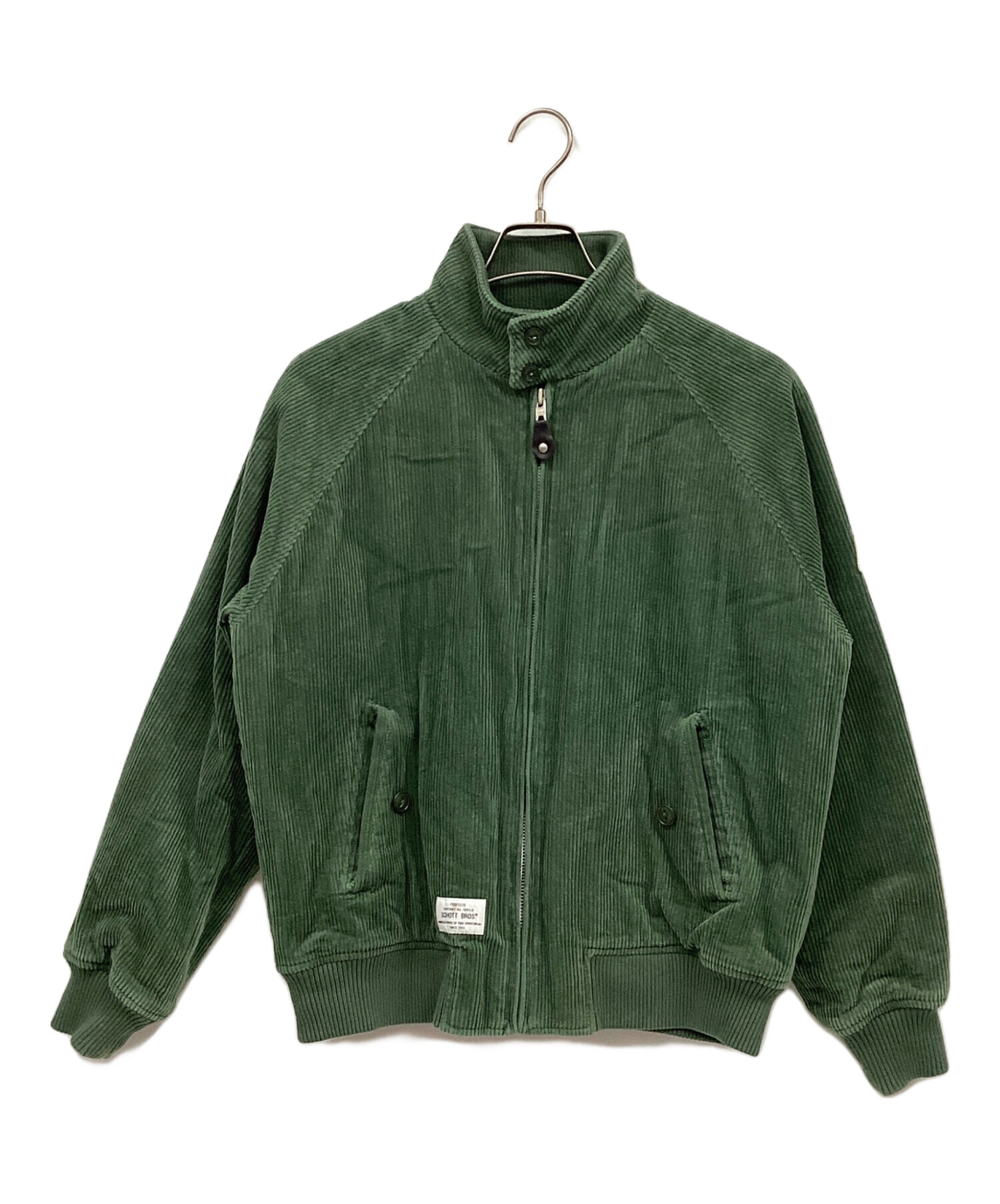 中古・古着通販】Schott (ショット) コーデュロイジャケット グリーン 