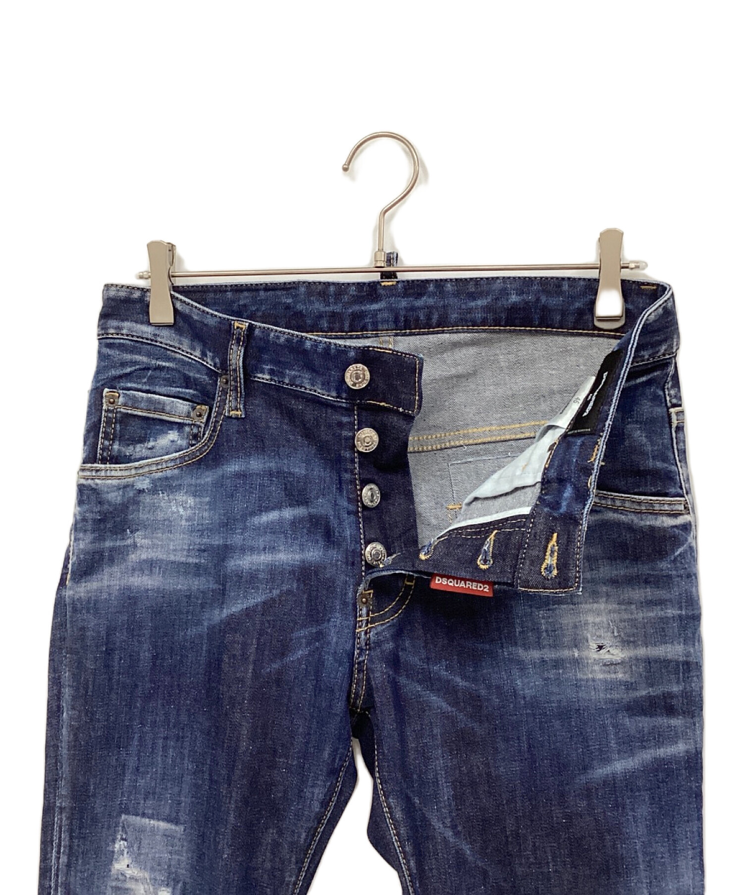 中古・古着通販】DSQUARED2 (ディースクエアード) デニムスキニー