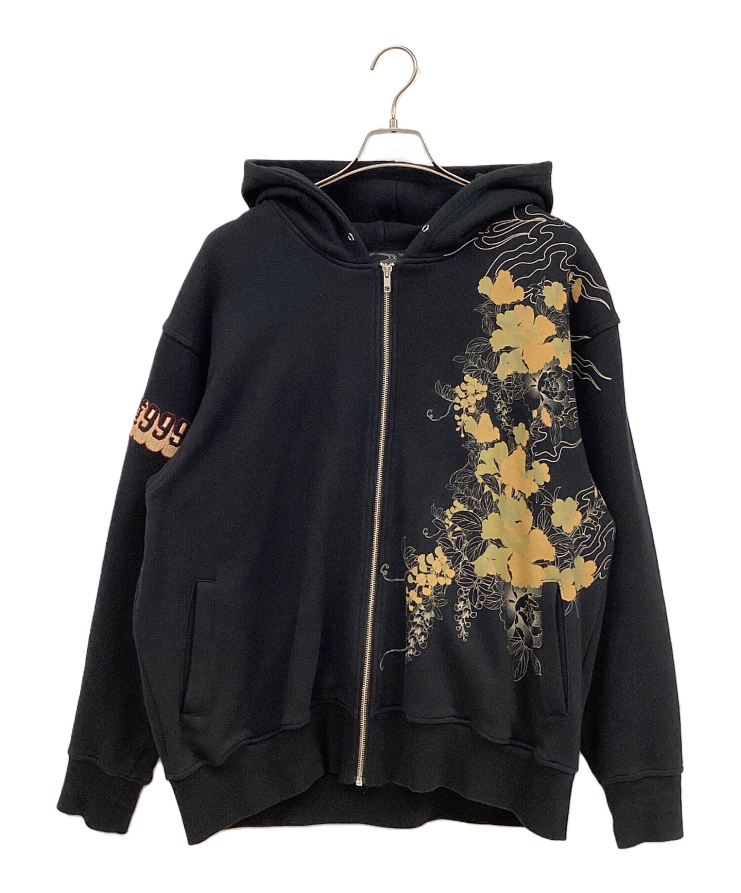 服オークション 中古・古着通販】絡繰魂 (カラクリタマシイ) 刺繍ジップパーカー