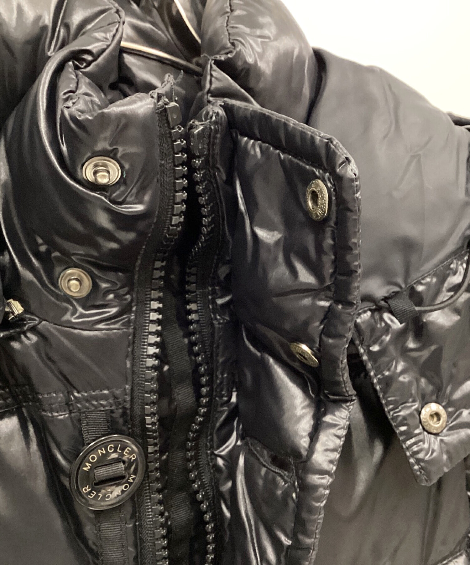 MONCLER / SAUTERNE/ソーテルヌ/ダウンジャケット/2/ナイロン/ブラック