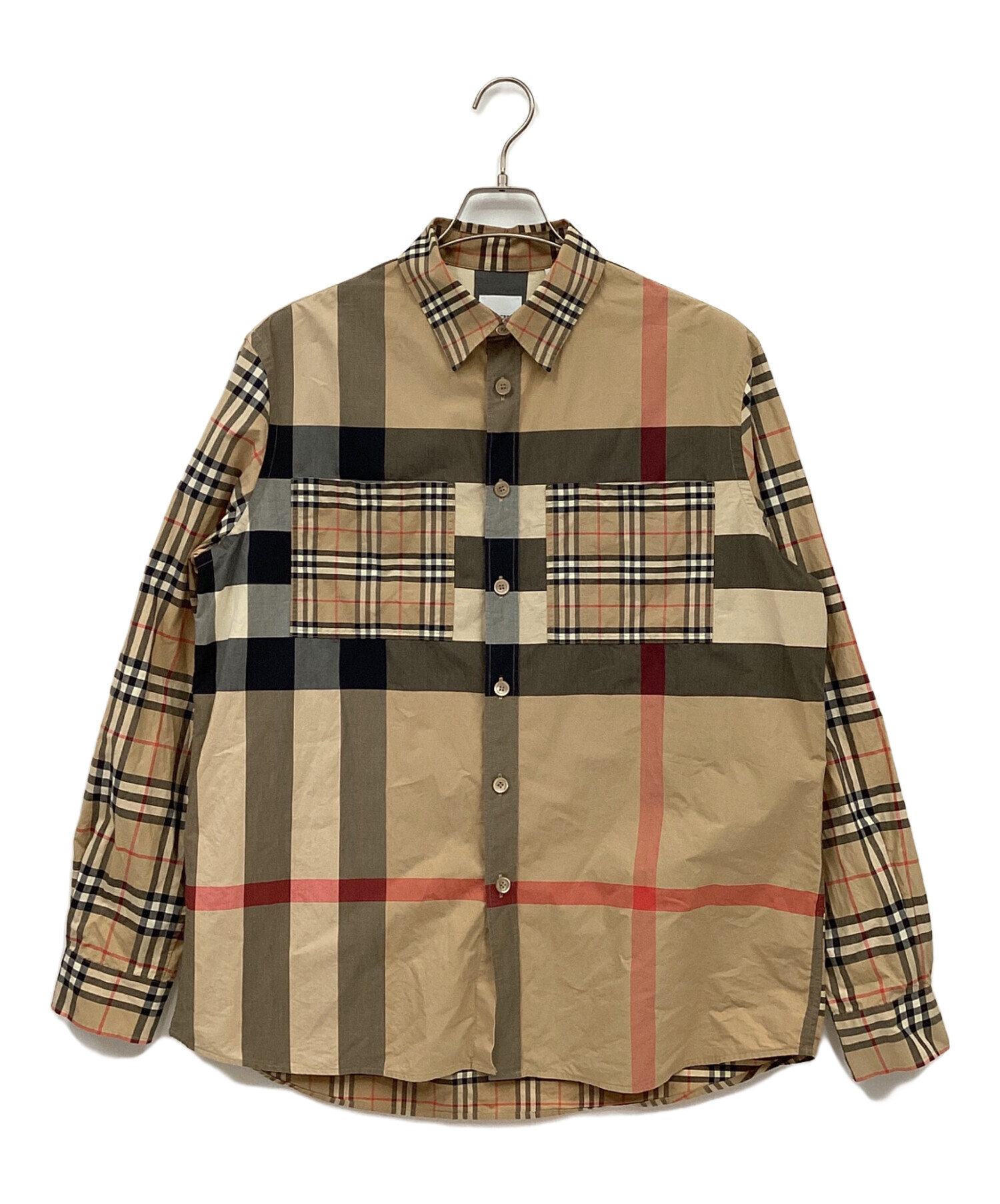 中古・古着通販】BURBERRY (バーバリー) ノバチェックパッチワーク