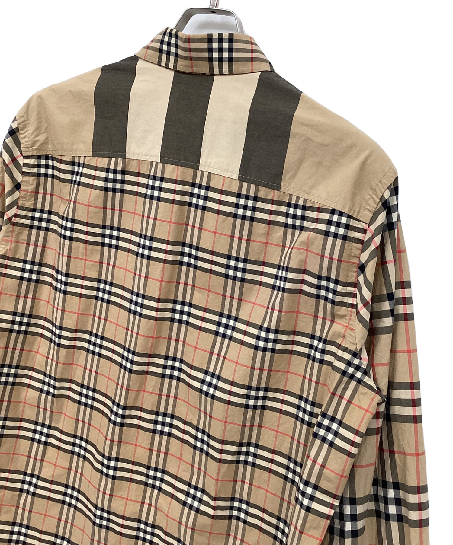 中古・古着通販】BURBERRY (バーバリー) ノバチェックパッチワーク
