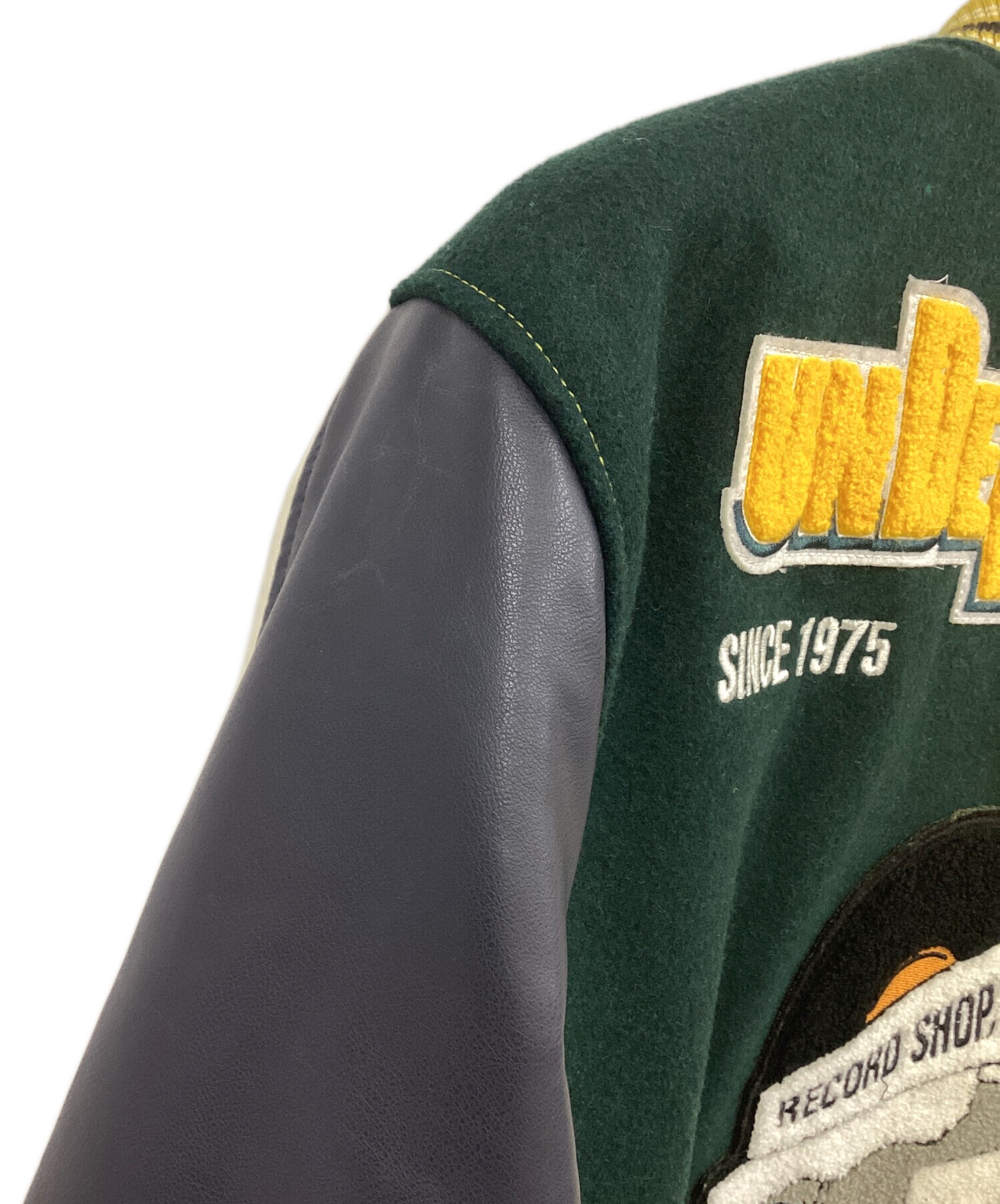 中古・古着通販】ZARA (ザラ) スタジャン グリーン×イエロー サイズ:S 