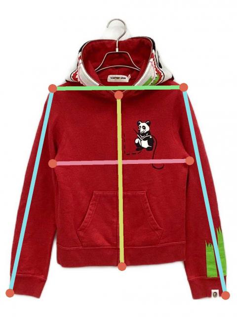 中古・古着通販】A BATHING APE (ア ベイシング エイプ) ジップ