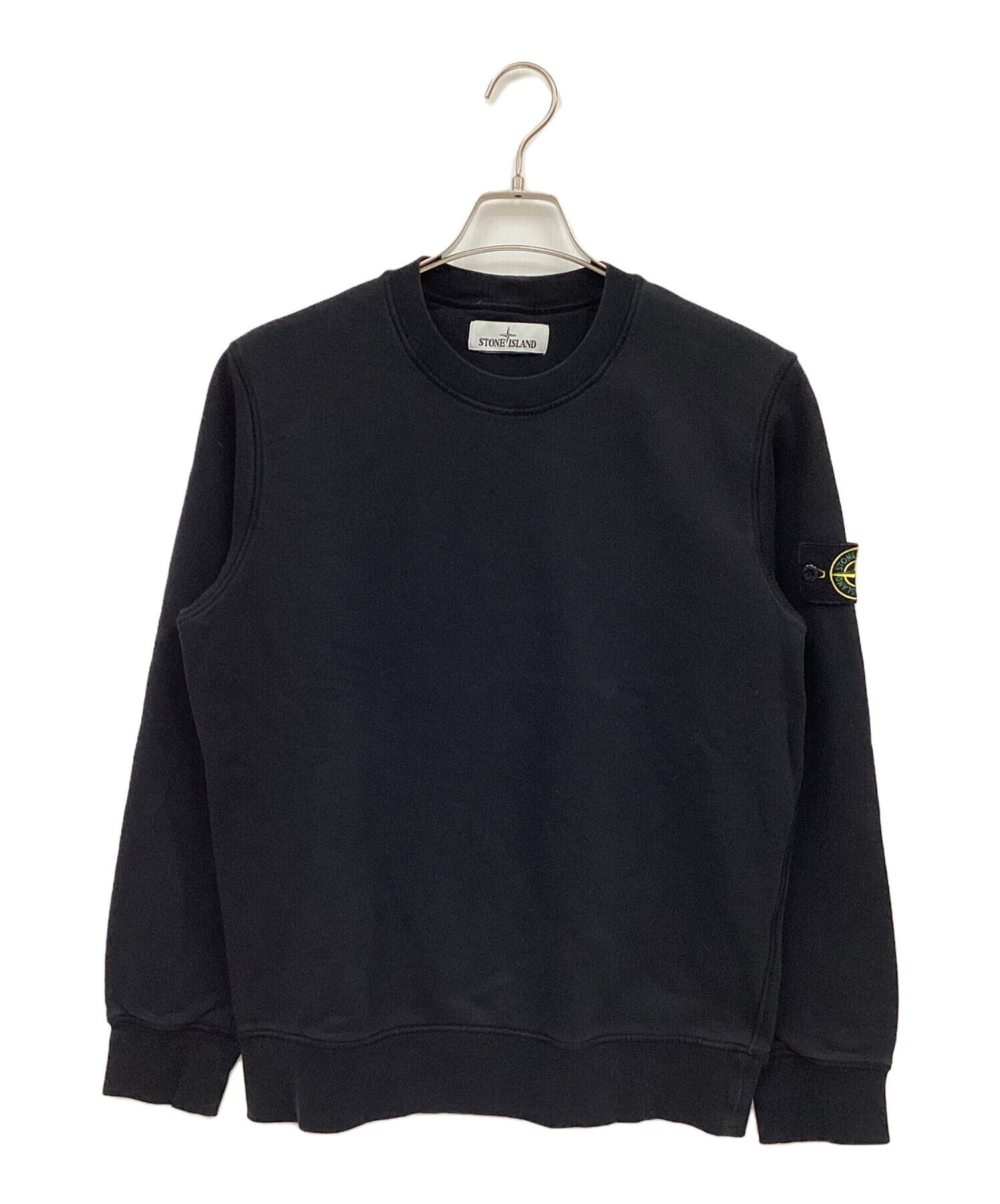 希少サイズ✨️ストーンアイランド スウェット クルーネック 3XL 黒 中古・古着通販】STONE ISLAND (ストーンアイランド) クルーネック