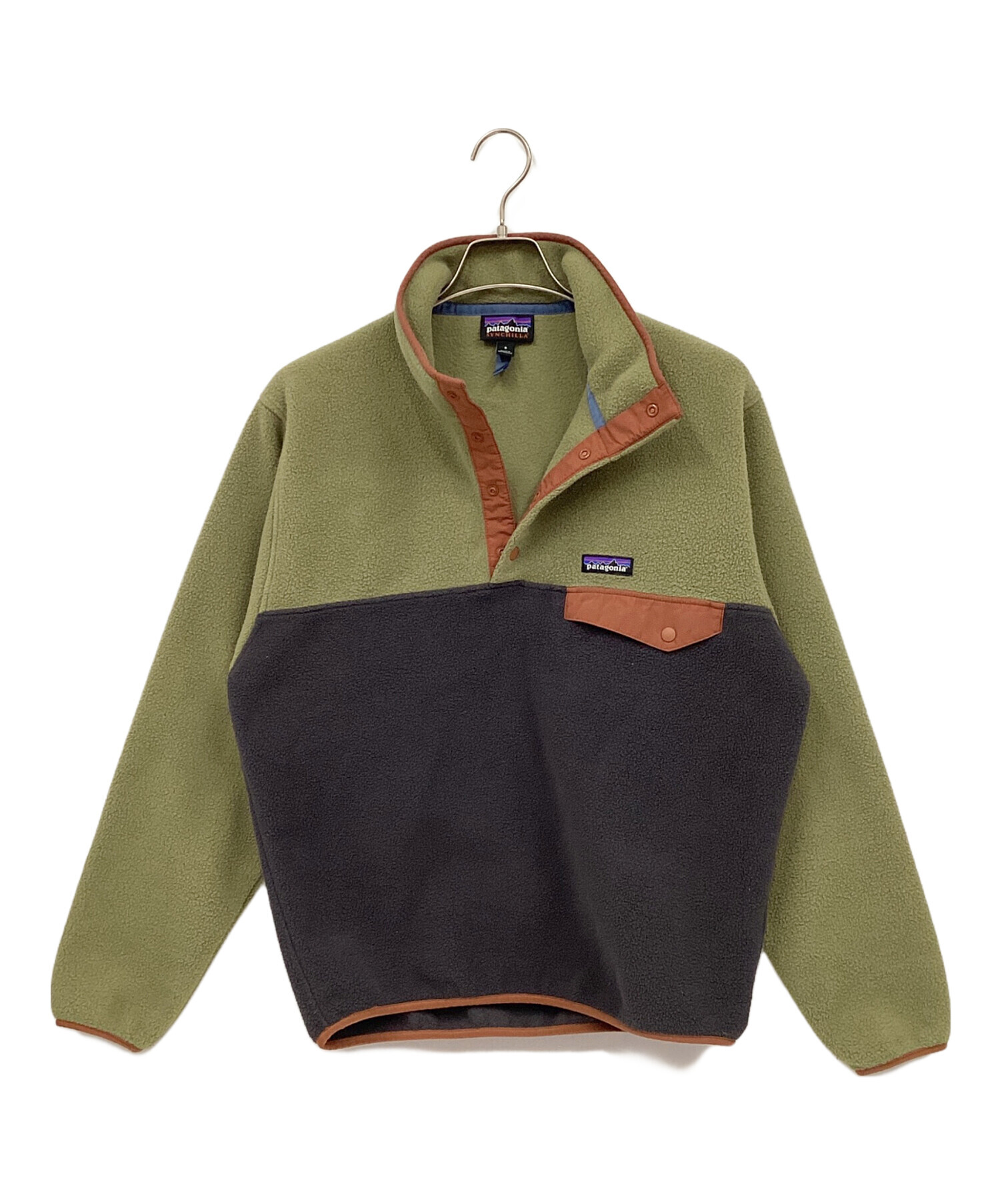 中古・古着通販】Patagonia (パタゴニア) シンチラ スナップT カーキ