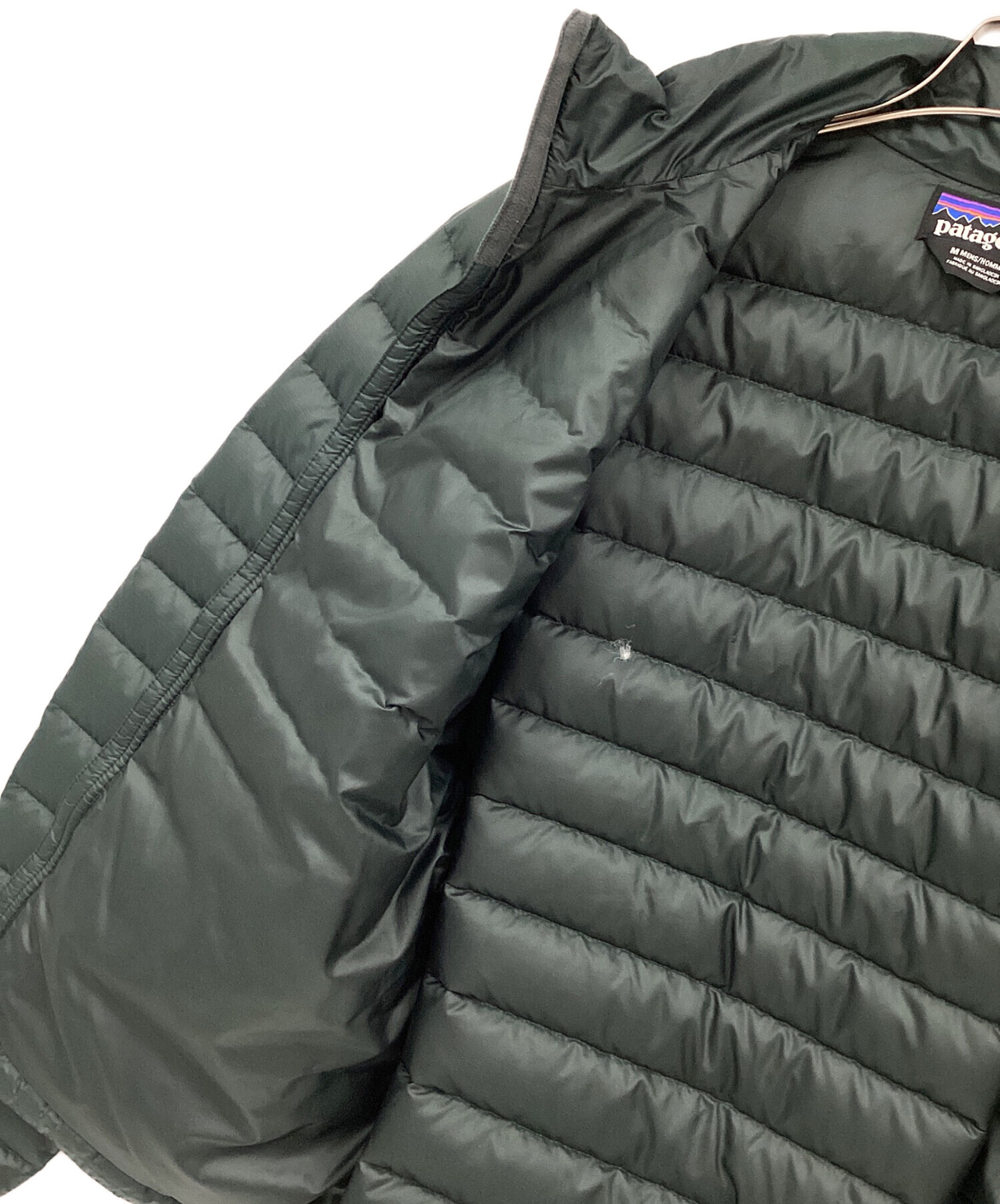 パタゴニア　ダウンセーター　ダークグリーン　Lサイズ 中古・古着通販】Patagonia (パタゴニア) ダウンセーター グリーン