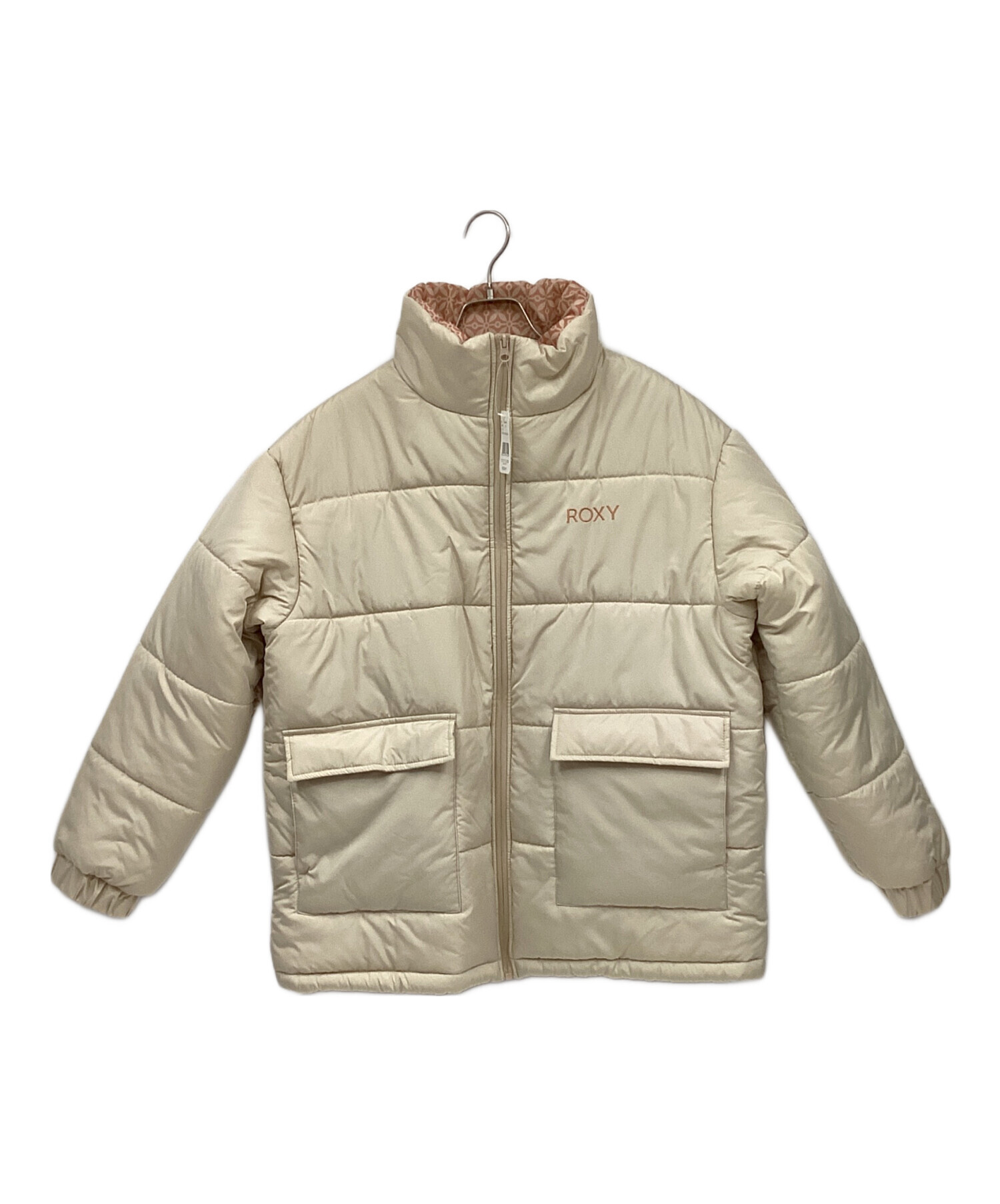 中古・古着通販】ROXY (ロキシー) 中綿ジャケット ベージュ サイズ:L