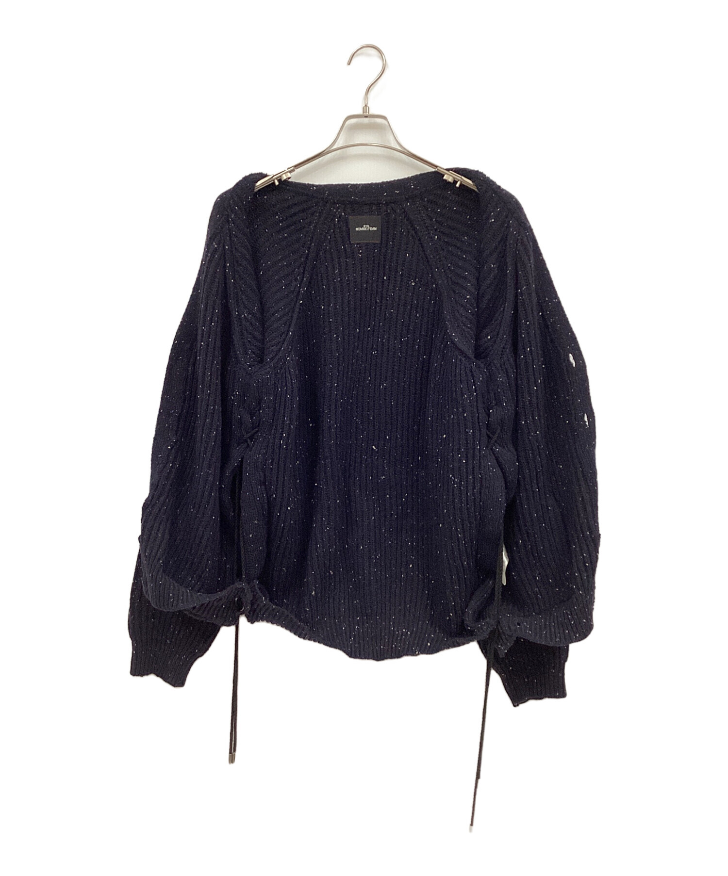 中古・古着通販】SYU.HOMME/FEMM (シュウオムフェム) Laceup Knit