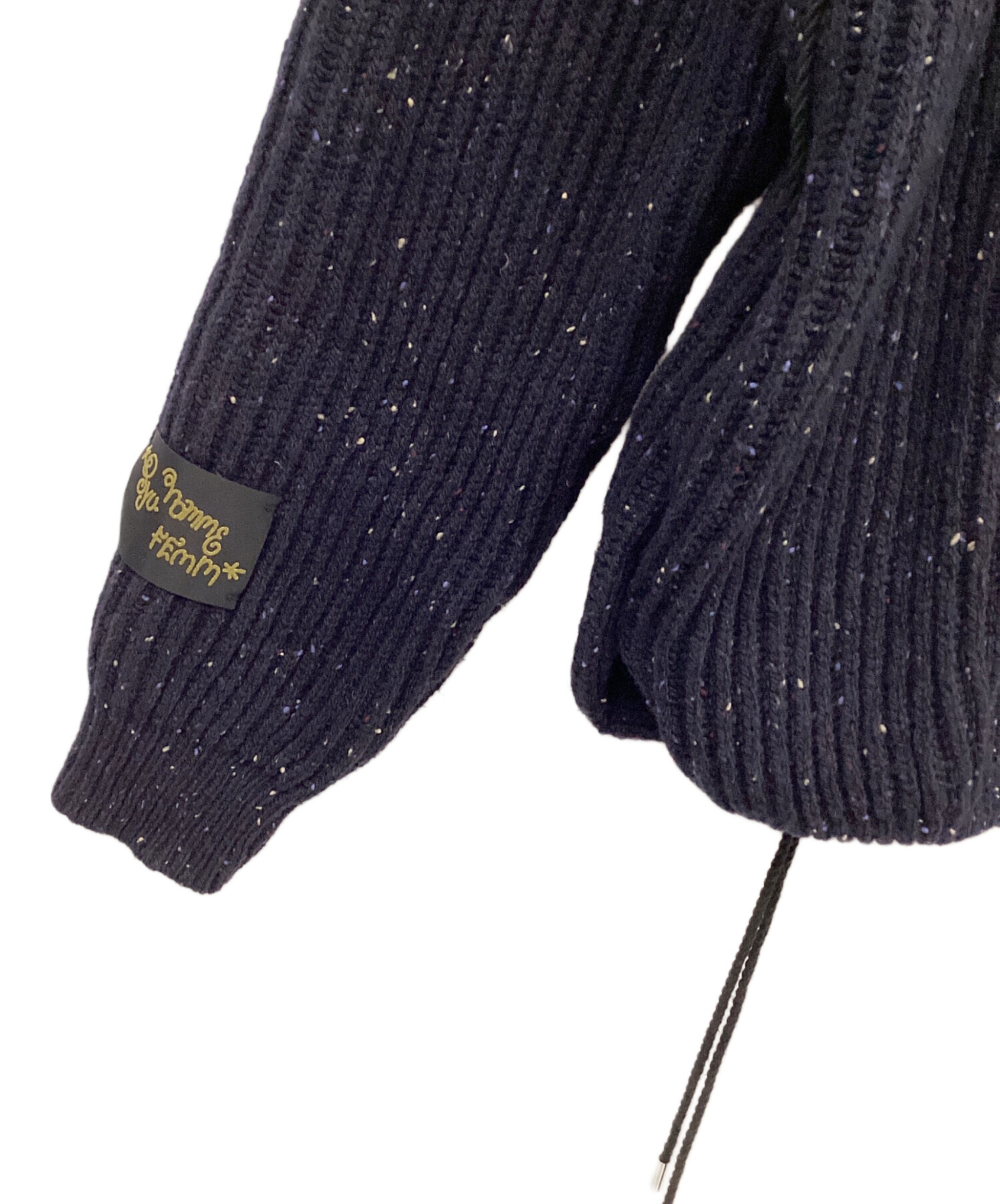 中古・古着通販】SYU.HOMME/FEMM (シュウオムフェム) Laceup Knit