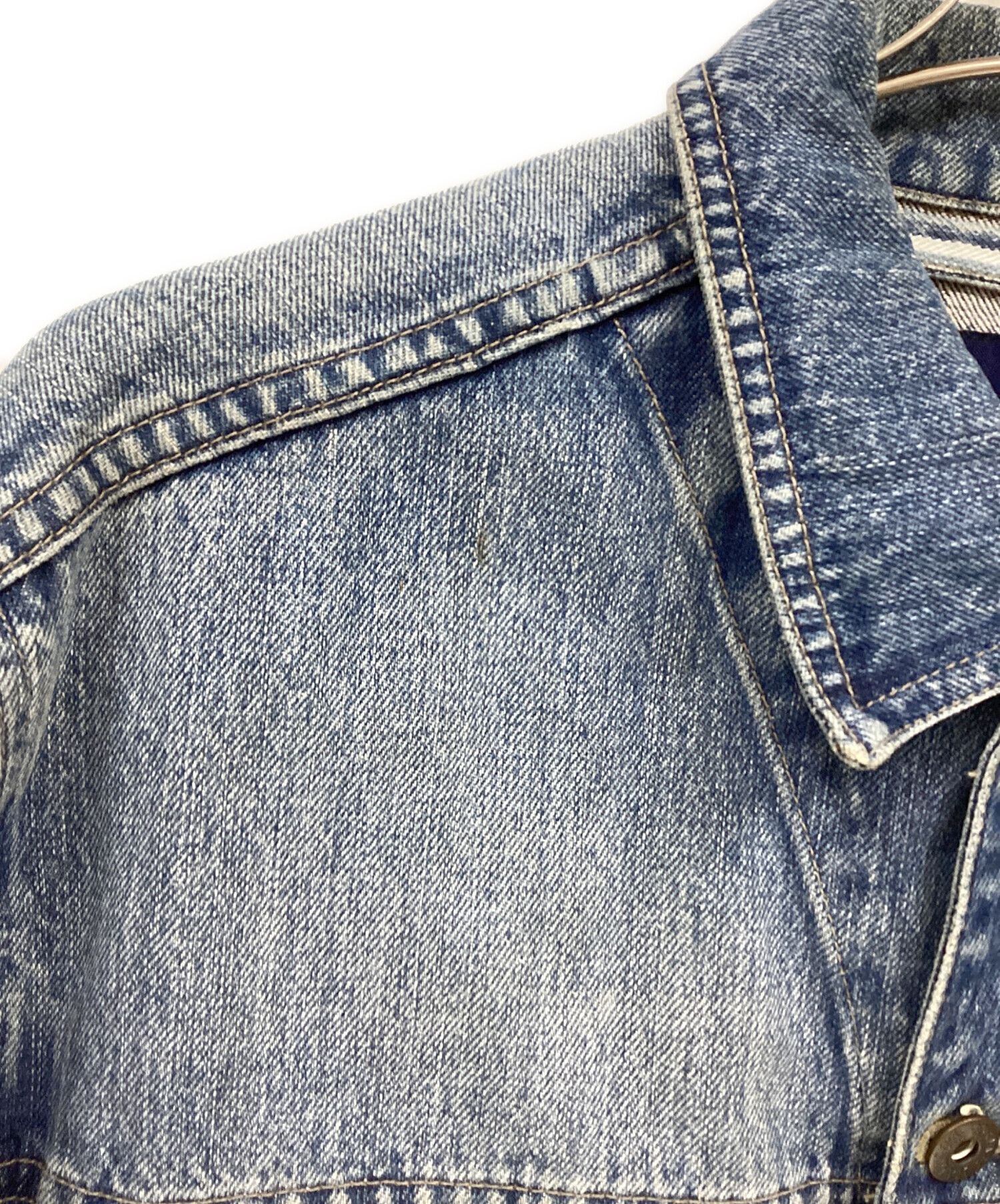 中古・古着通販】NAUTICA (ノーティカ) デニムジャケット ブルー