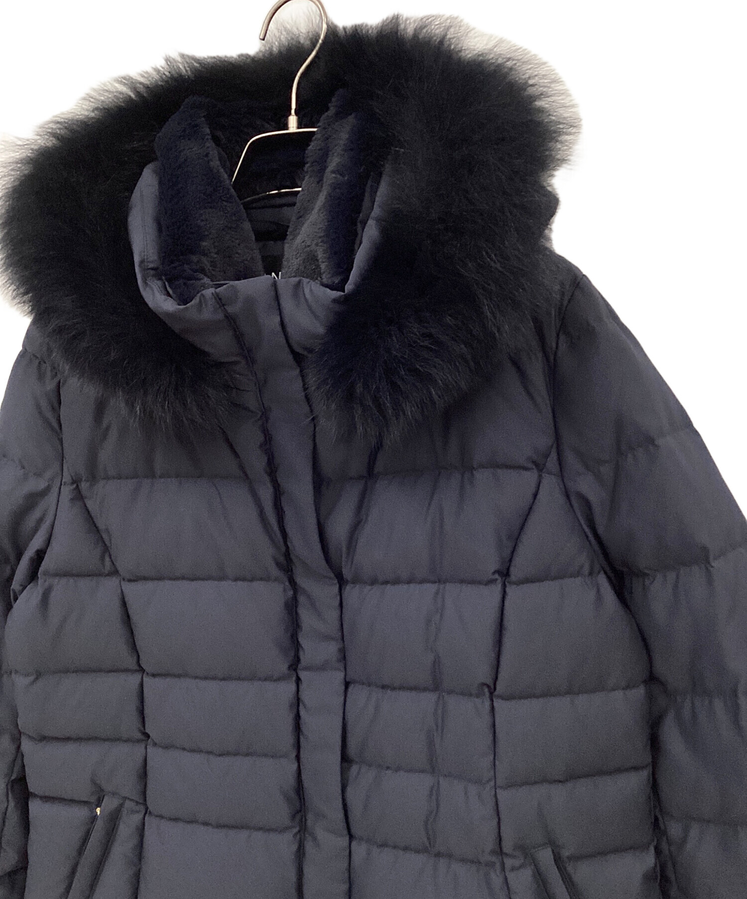 中古・古着通販】INDIVI (インディヴィ) ダウンジャケット ネイビー