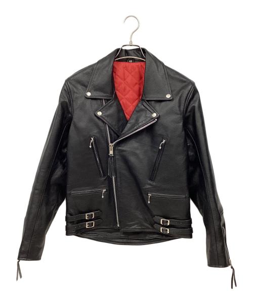 Freeclom フリークロム カウレザー レザージャケット 42 中古・古着通販】Freeclom (フリークロム) ダブルライダースジャケット