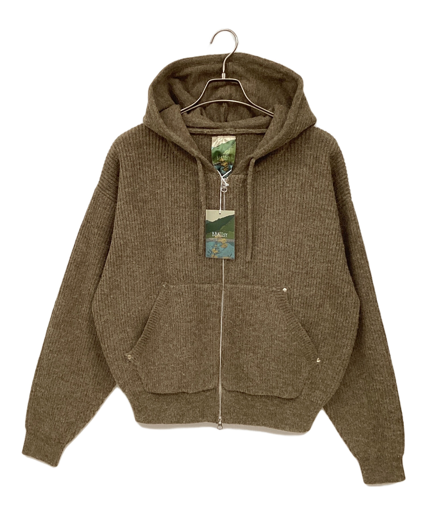 中古・古着通販】B.BALLSY (ボールジーブラザーズ) ニットダブルジップ