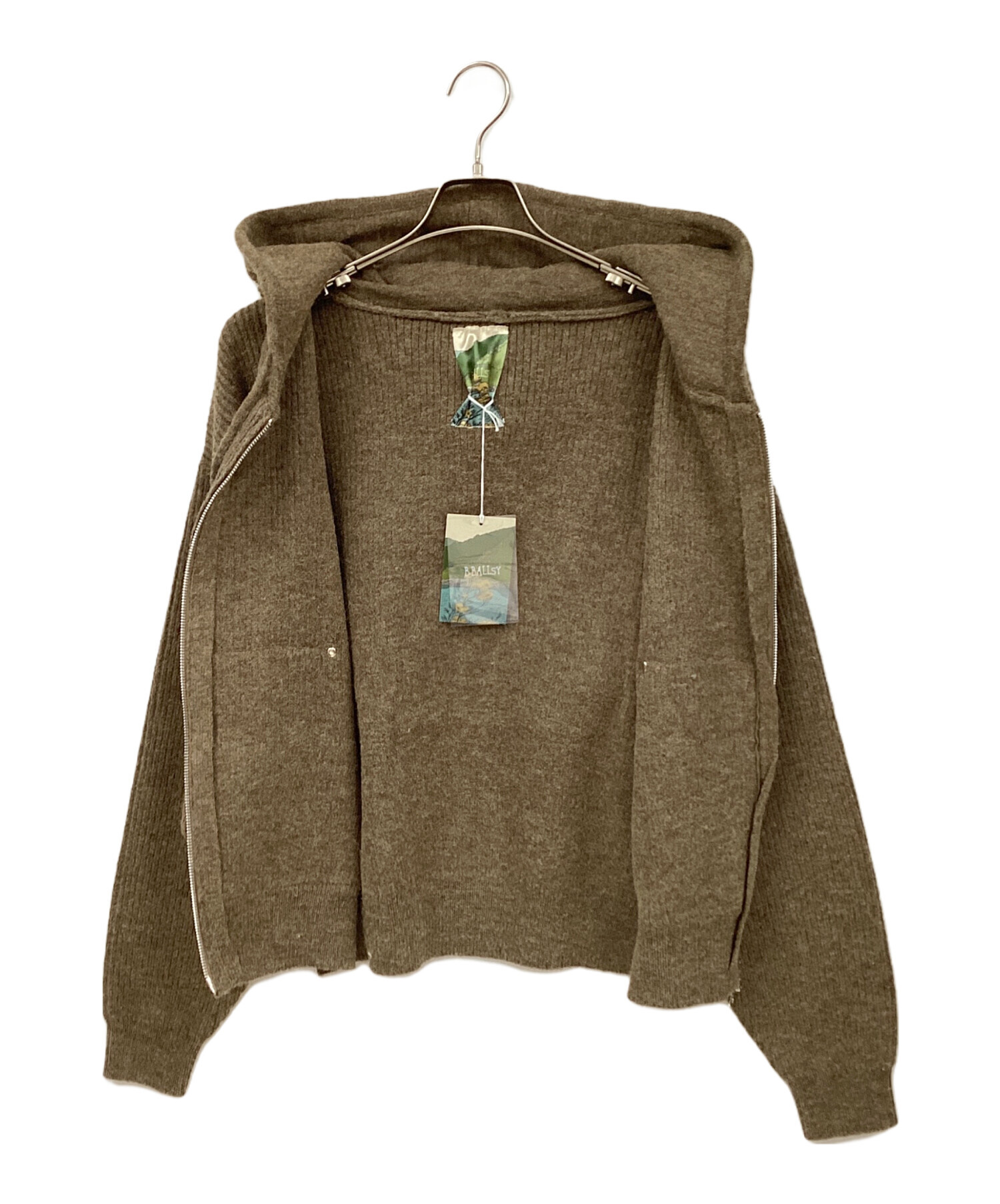 中古・古着通販】B.BALLSY (ボールジーブラザーズ) ニットダブルジップ