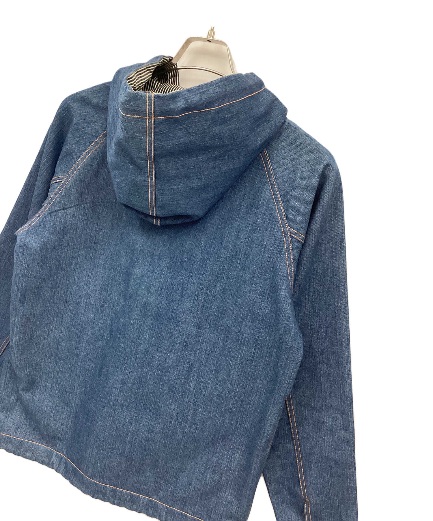 中古・古着通販】LEFLAH (レフラー) パーカー ブルー サイズ:M