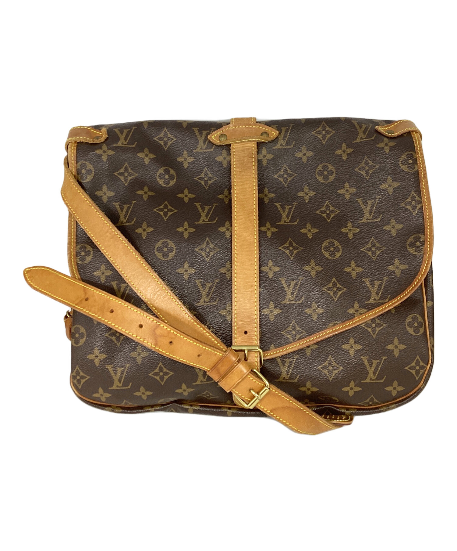 LOUIS VUITTON ルイヴィトン M42254 ソミュール35 ショルダーバッグ モノグラムキャンバス レディース [中古] 中古・古着通販】LOUIS VUITTON (ルイ ヴィトン) ルイヴィトン
