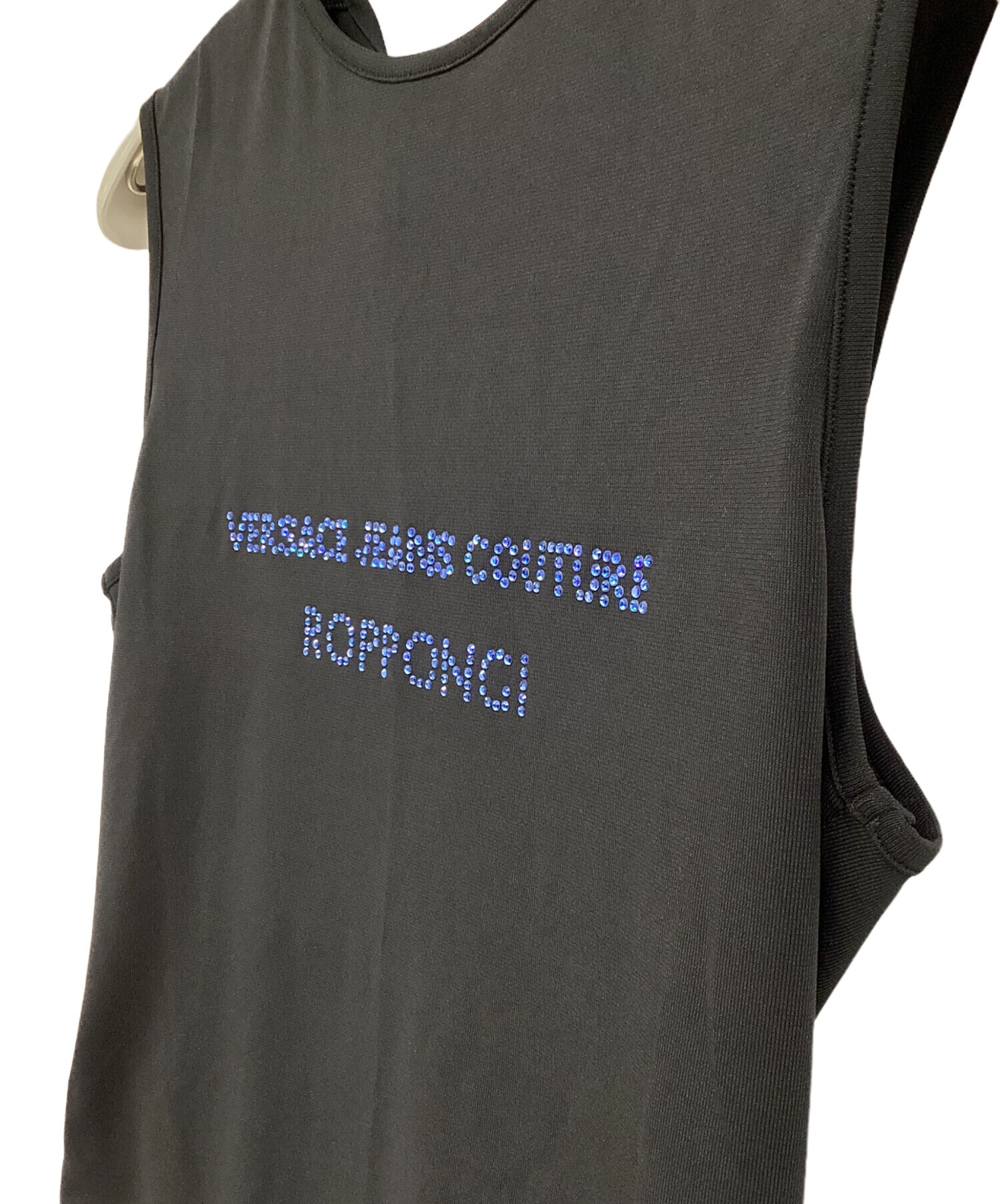 ヴェルサーチ　タンクトップ　サイズ38 中古・古着通販】VERSACE (ヴェルサーチェ) タンクトップ ブラック