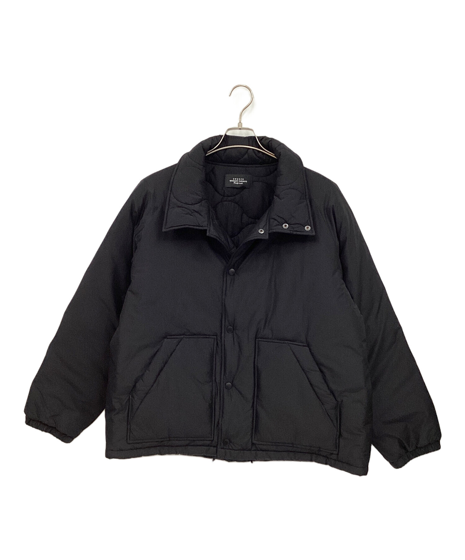 中古・古着通販】UNUSED (アンユーズド) Padded Jacket ブラック