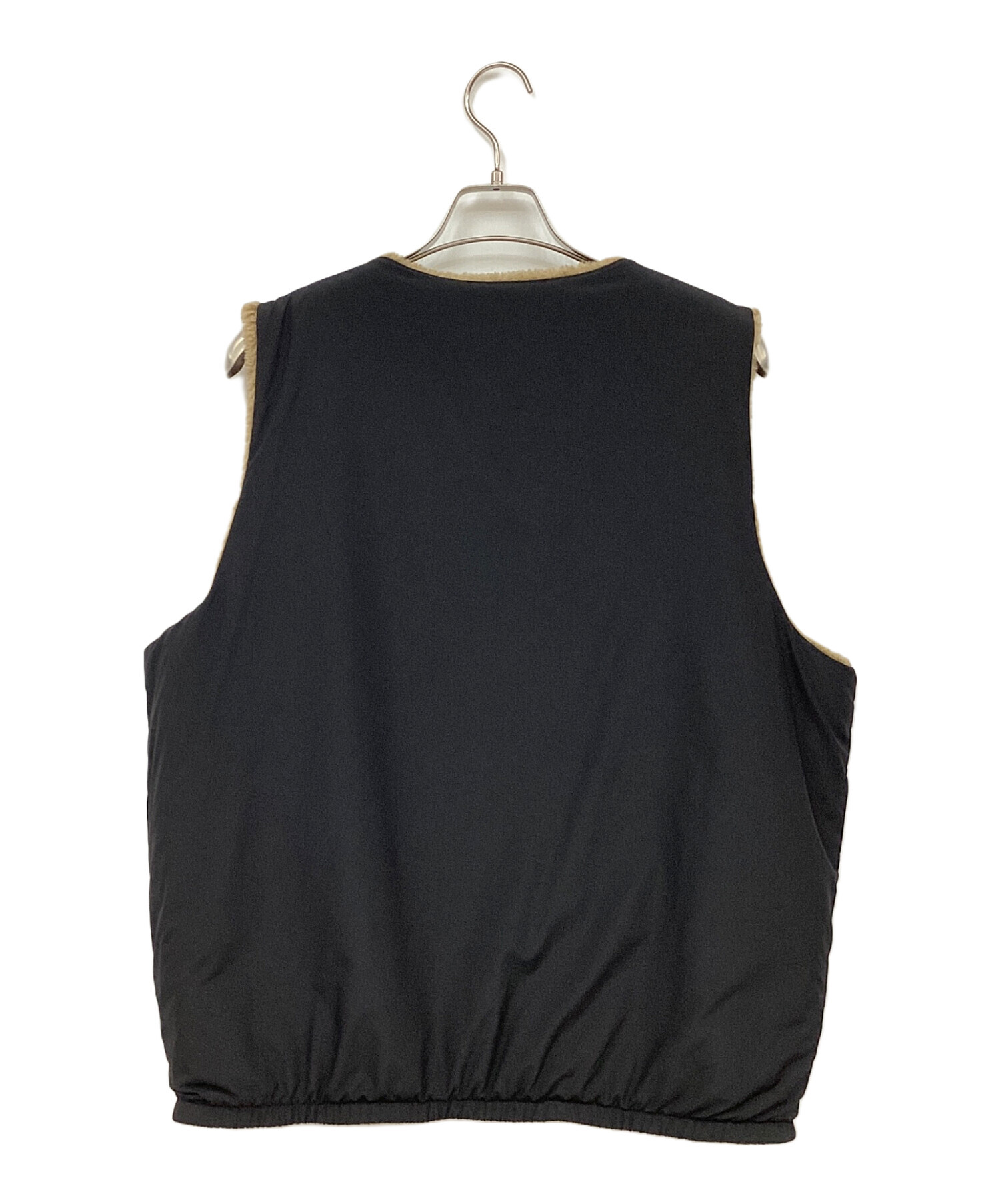 中古・古着通販】NIKE (ナイキ) リバーシブルボアベスト ブラウン