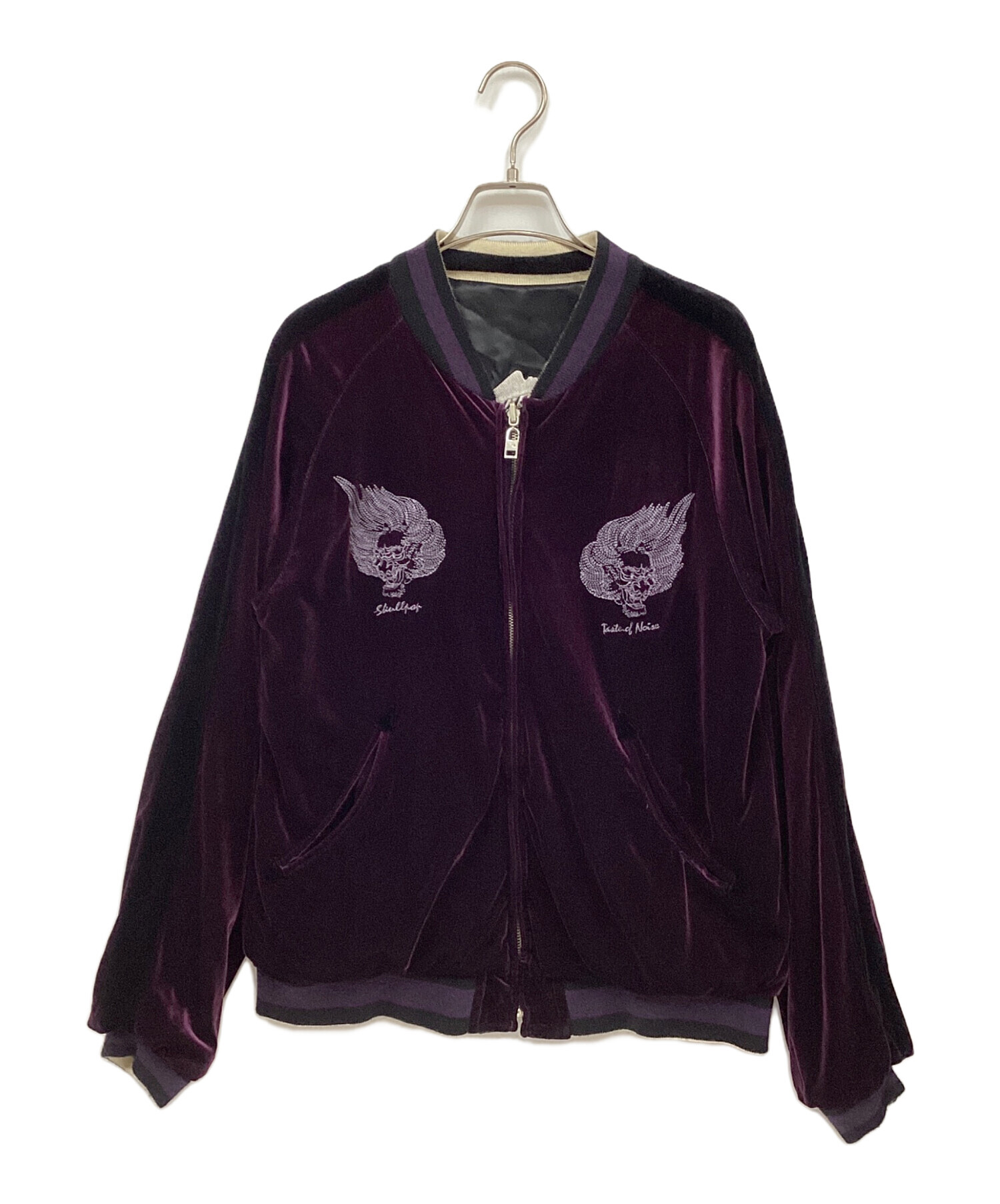 中古・古着通販】SKULLPOP (スカルポップ) リバーシブルスカジャン