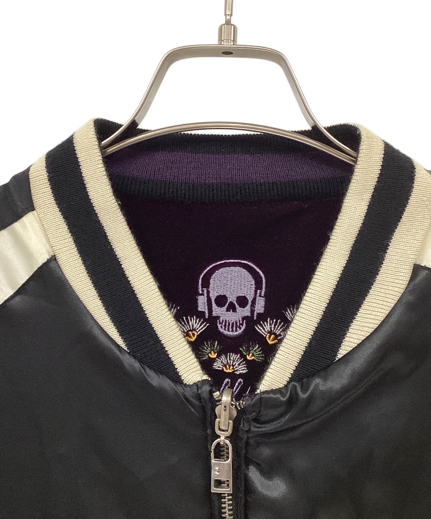 中古・古着通販】SKULLPOP (スカルポップ) リバーシブルスカジャン