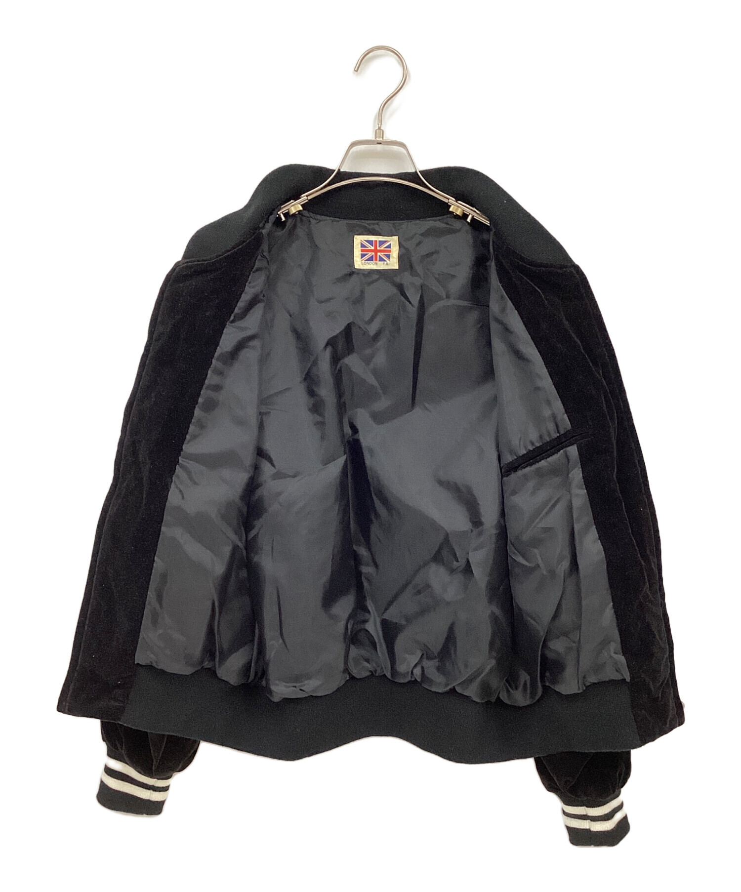 中古・古着通販】LONDON F.B. (ロンドン エフビー) ベロアスカジャン