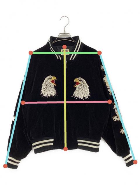 LONDON F.B. スカジャン　別珍　ベロア　サイズＬ　90's LONDON F.B. スカジャン 別珍 ベロア サイズL 90's 【公式通販】