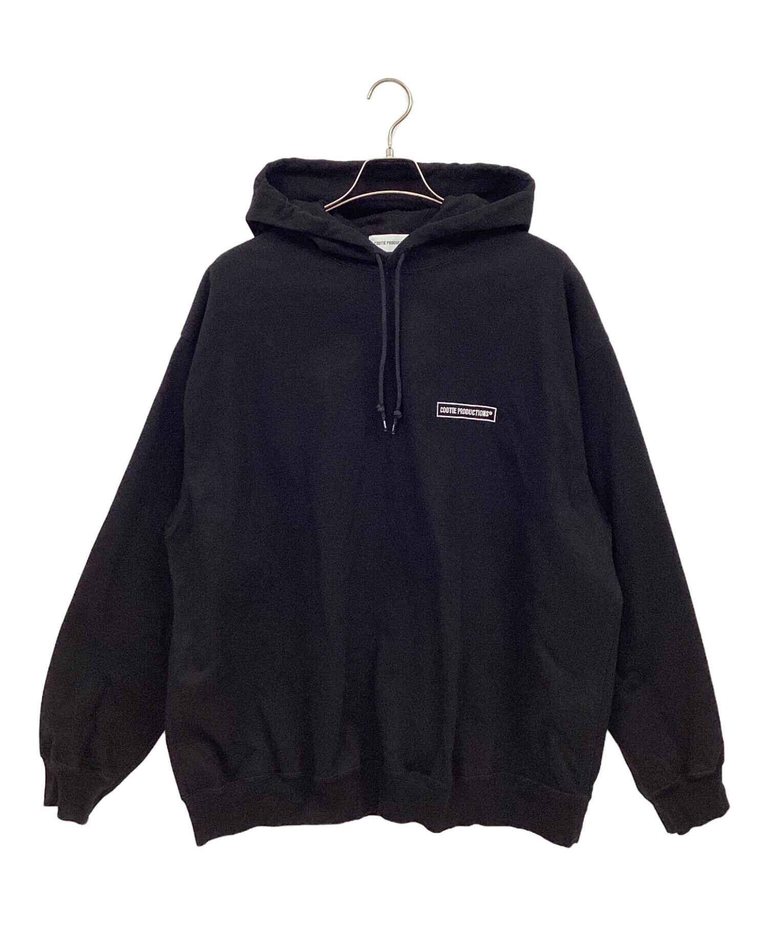 COOTIE PRODUCTIONS* フード付きパーカー 黒 中古・古着通販】COOTIE PRODUCTIONS (クーティープロダクツ) プル