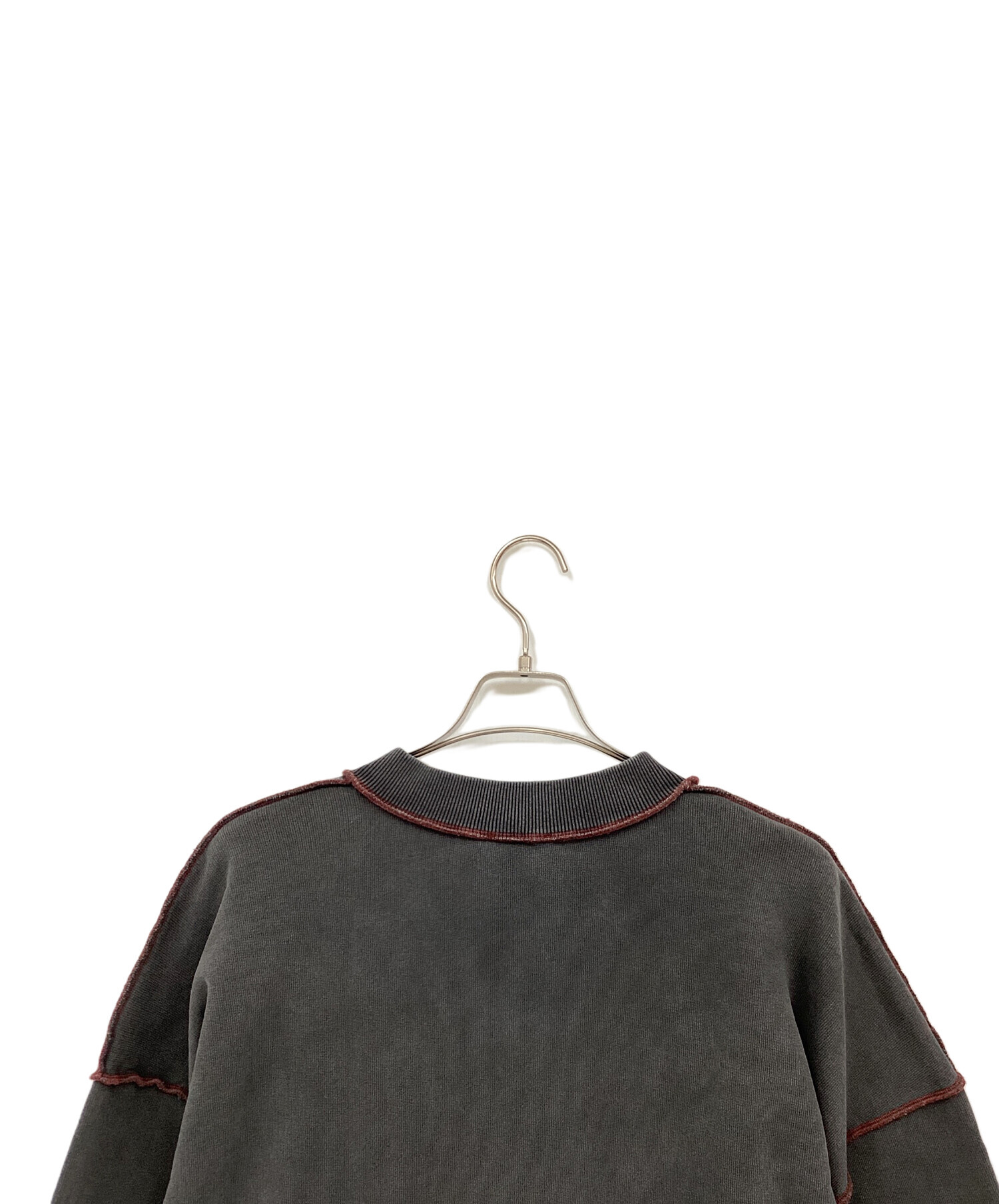 中古・古着通販】DIESEL (ディーゼル) クルーネックスウェット グレー