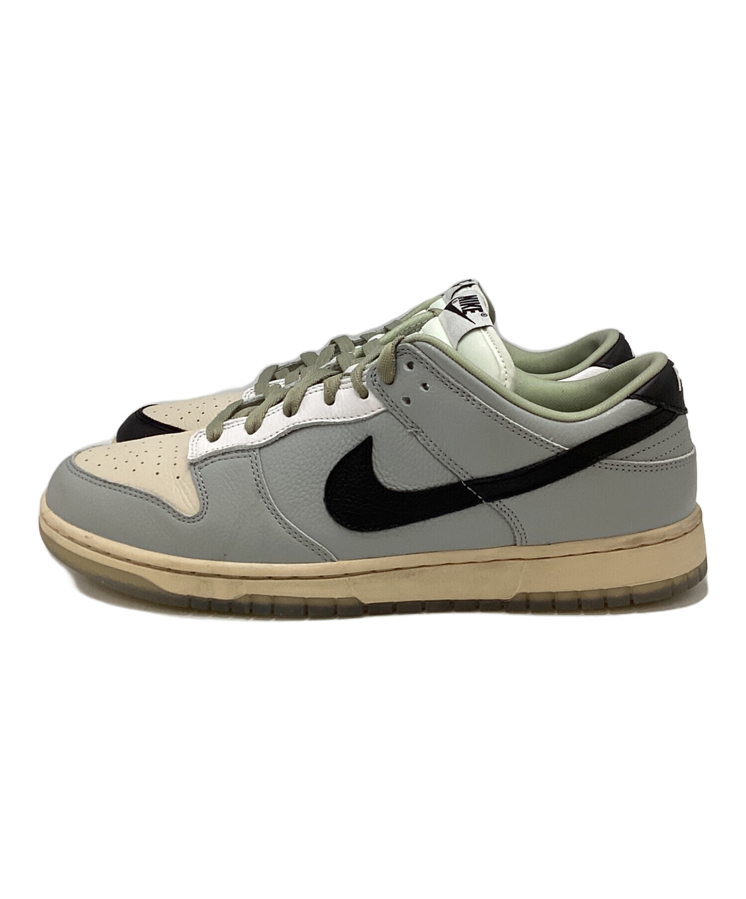 中古・古着通販】NIKE (ナイキ) DUNK LOW BY YOU ホワイト×グレー 