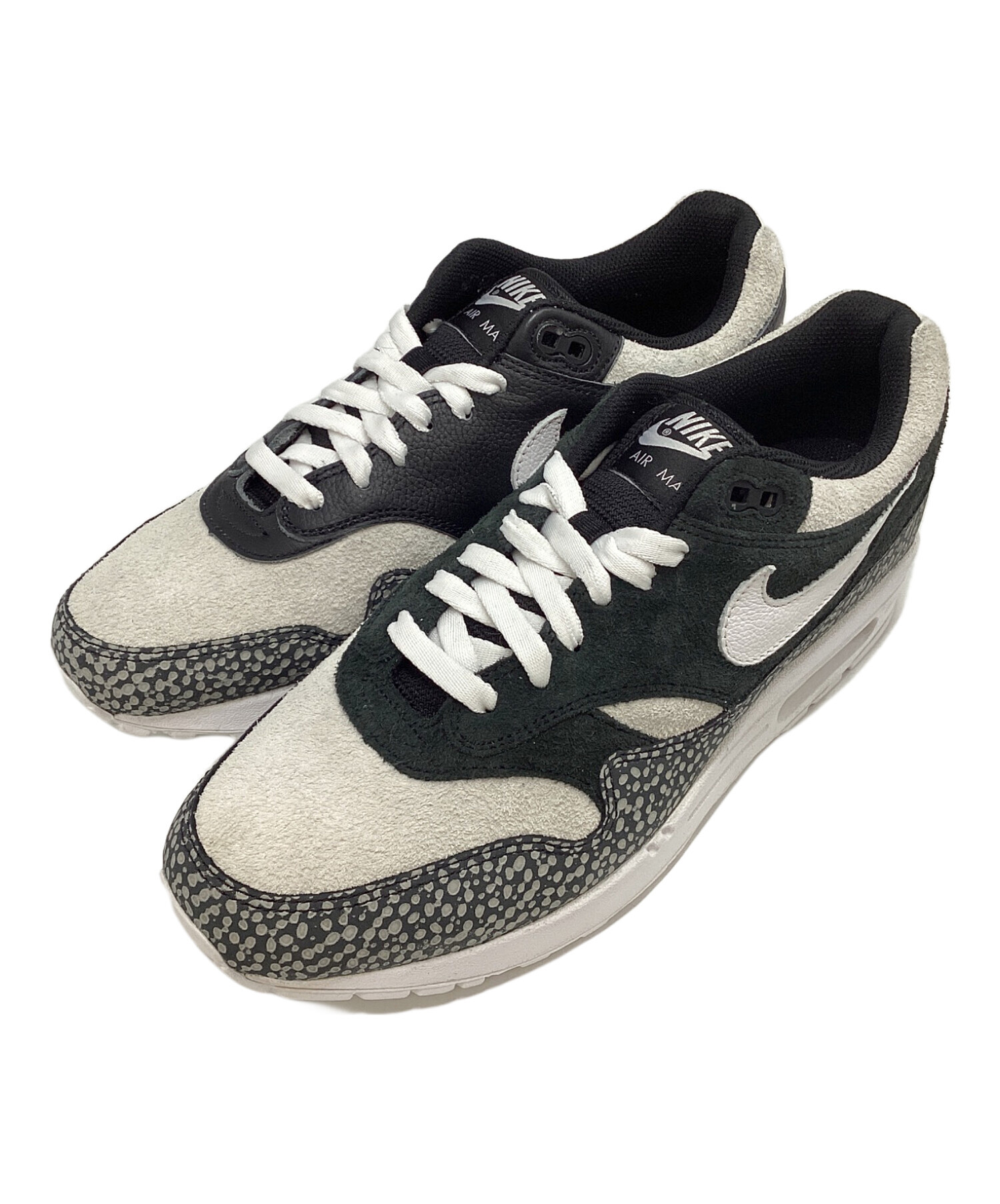 中古・古着通販】NIKE (ナイキ) AIR MAX 1 BY YOU ブラック×グレー 