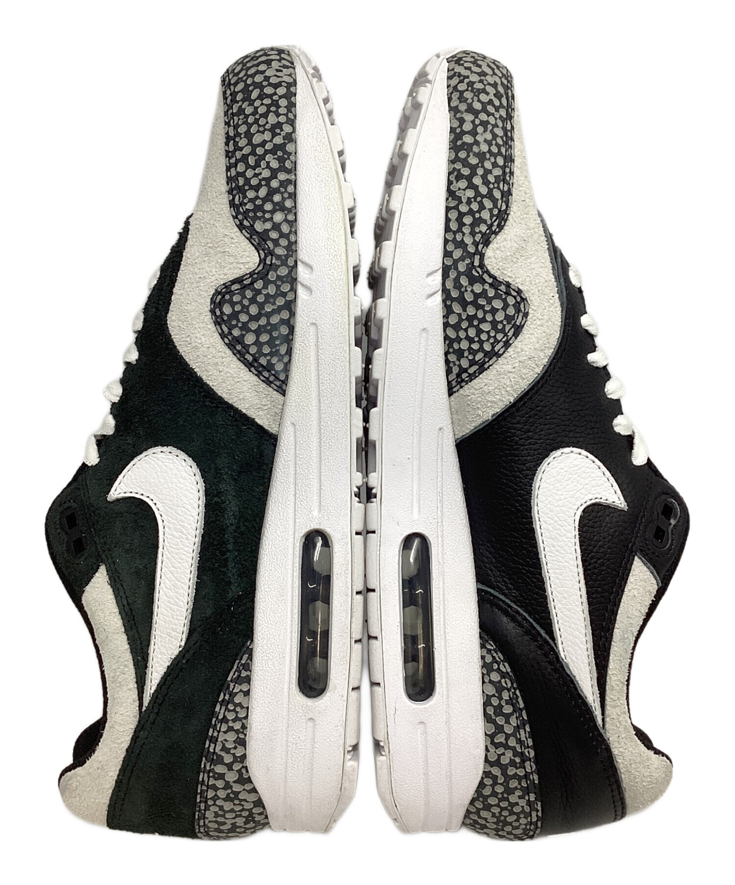 中古・古着通販】NIKE (ナイキ) AIR MAX 1 BY YOU ブラック×グレー 