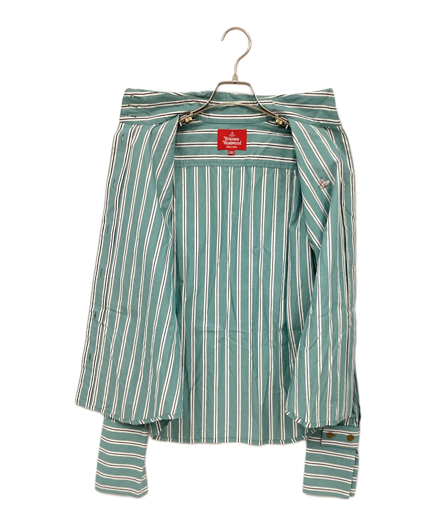 Vivienne Westwood RED RABEL オーブ柄 長袖シャツ 3 中古・古着通販】Vivienne Westwood RED LABEL (ヴィヴィアンウエスト