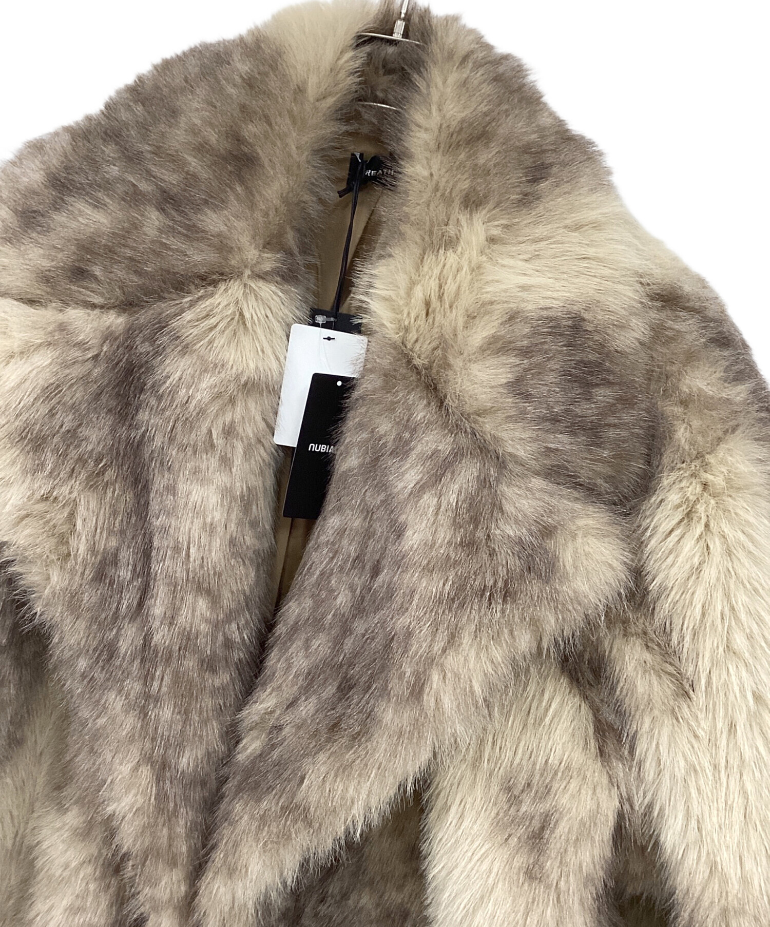 中古・古着通販】BREATH (ブレス) FAUX FUR COAT ブラウン サイズ:XL