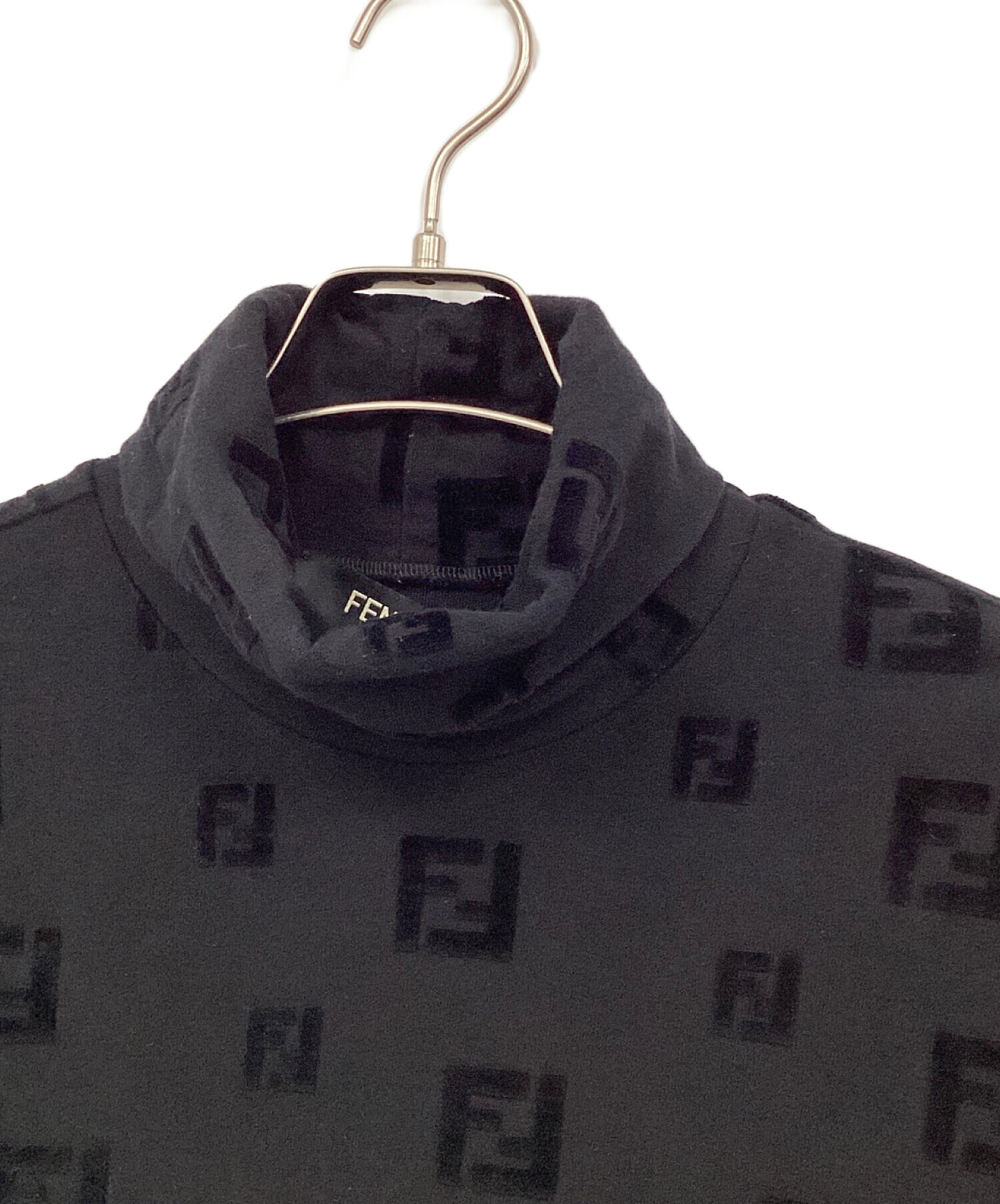 中古・古着通販】FENDI (フェンディ) 長袖カットソー ブラック サイズ 