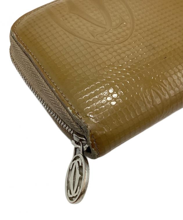 カルティエ 長財布 ゴールド CRL3000830 中古・古着通販】Cartier (カルティエ) カルティエ/L3001283/長財布