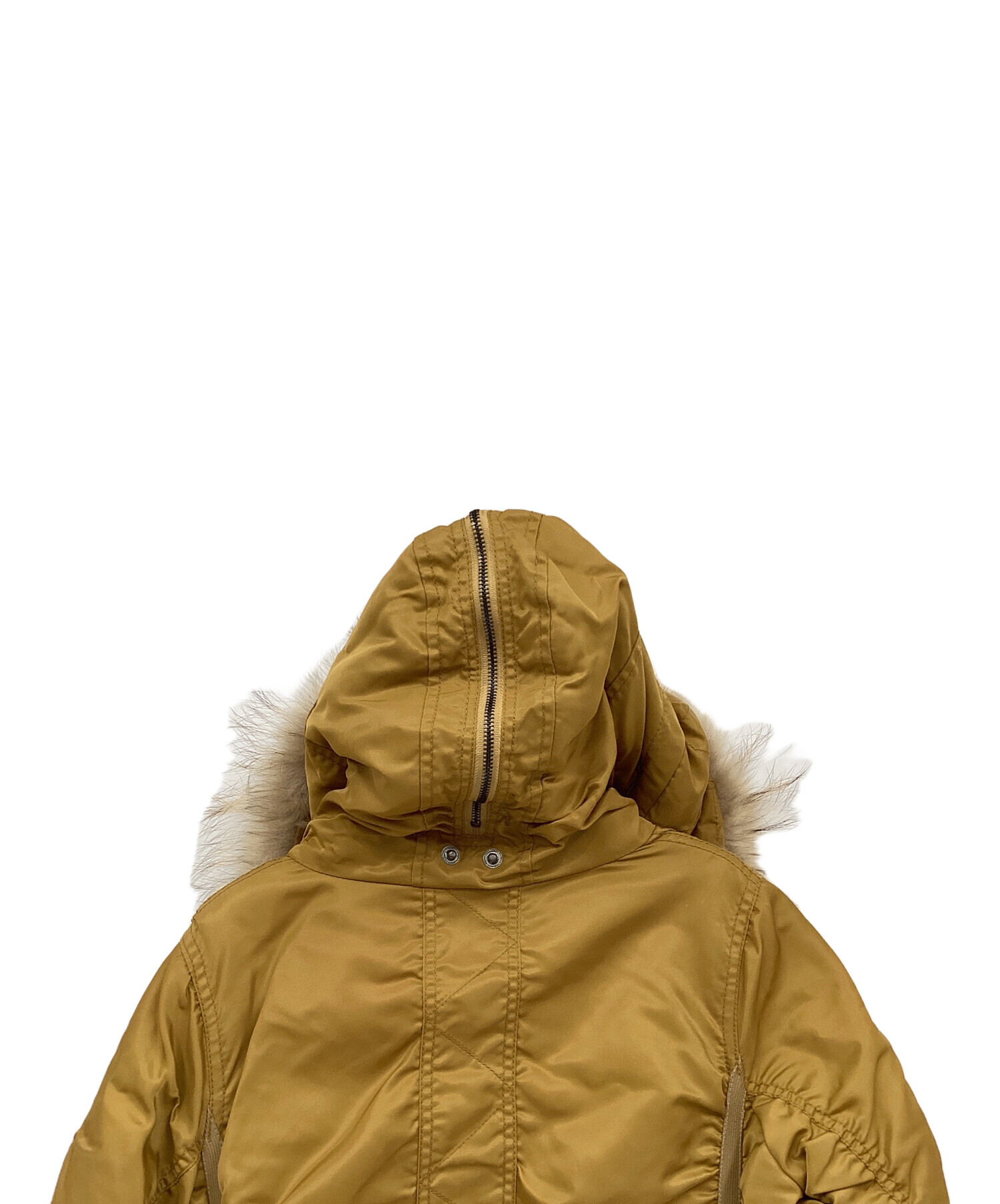 中古・古着通販】AVIREX (アヴィレックス) ミリタリーコート カーキ