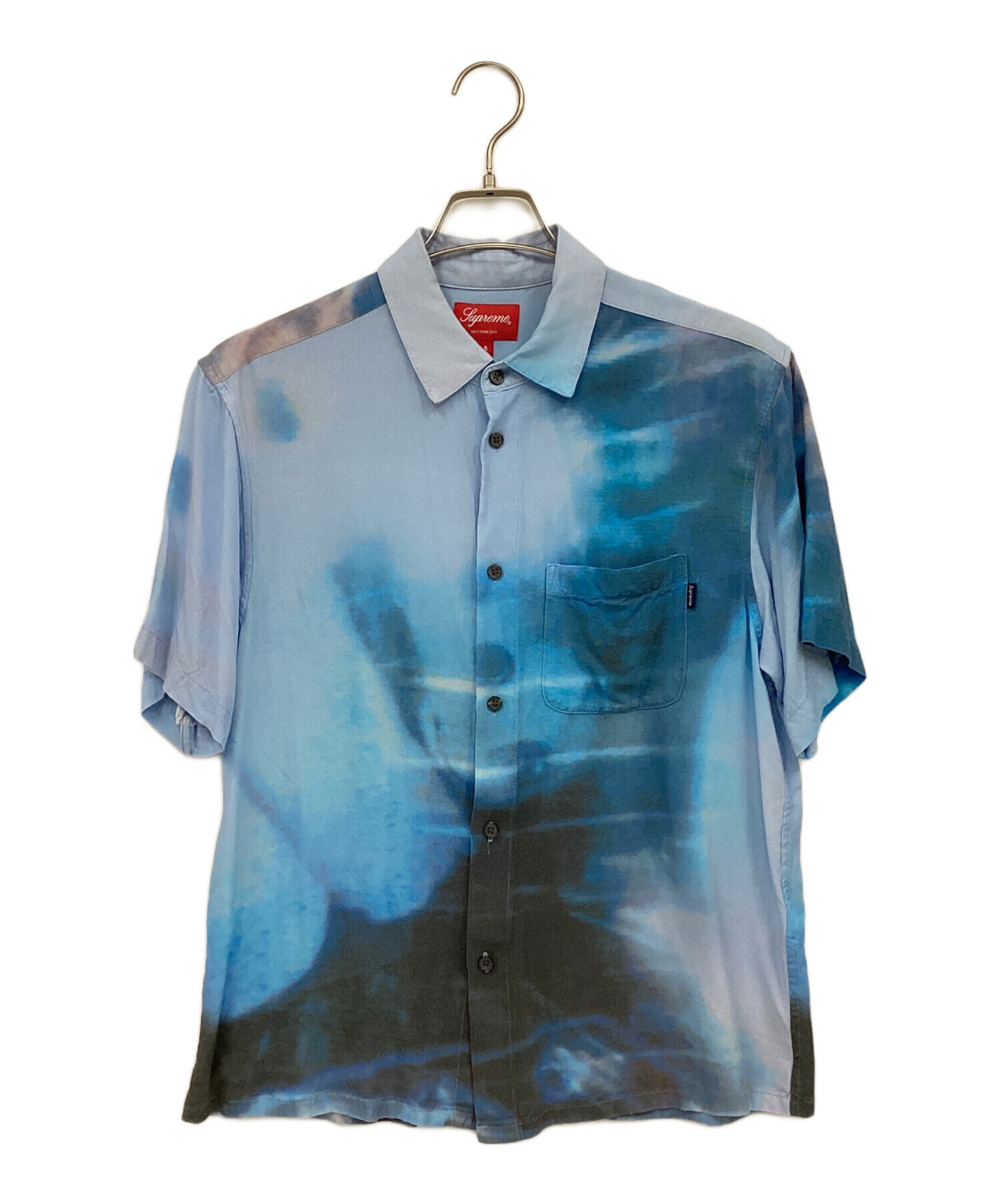 中古・古着通販】SUPREME (シュプリーム) 半袖シャツ ブルー サイズ:S