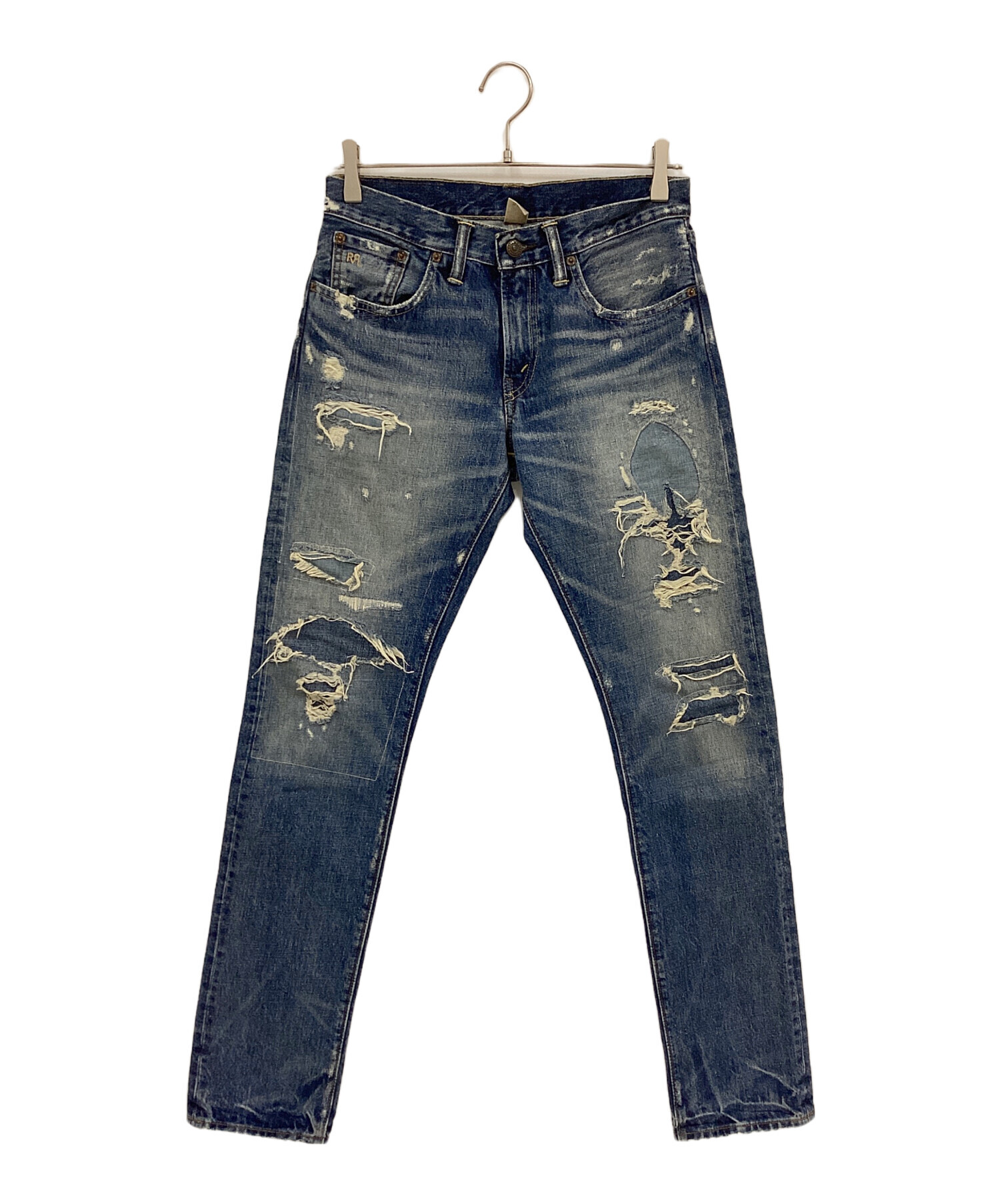 中古・古着通販】RRL (ダブルアールエル) デニムパンツ インディゴ 