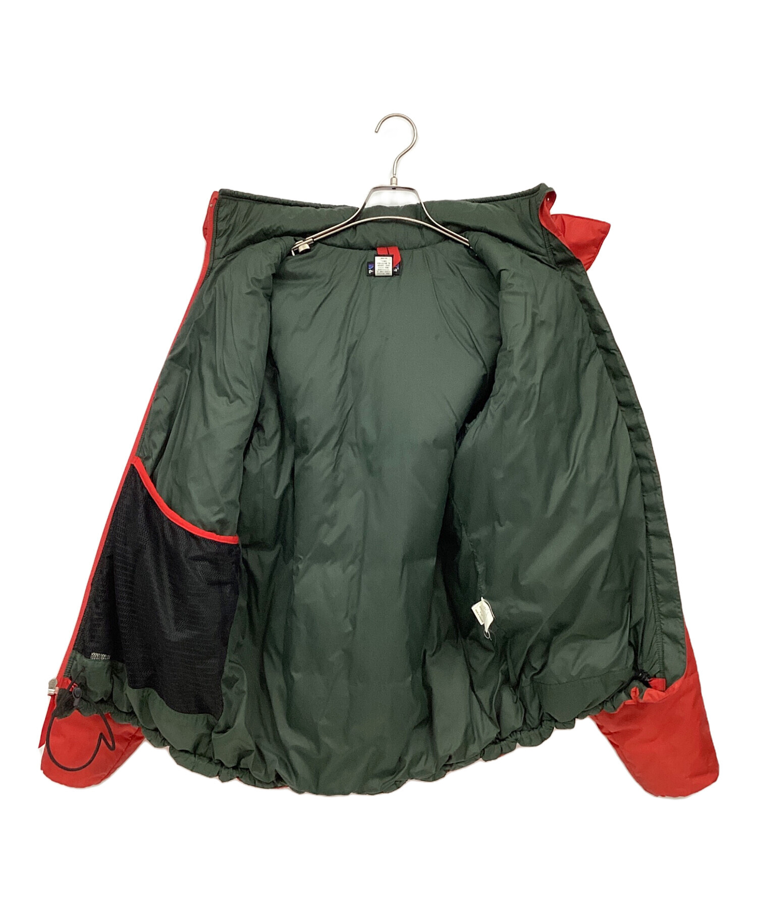 ユ*ン様 00s Patagonia パタゴニア パフジャケット レッド 中古・古着通販】Patagonia (パタゴニア) パフジャケット レッド