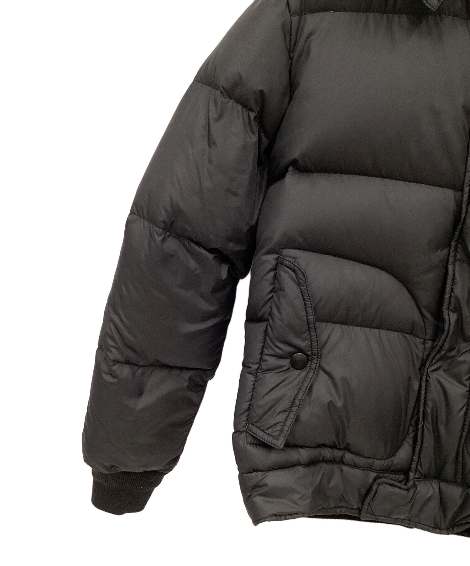 中古・古着通販】stussy (ステューシー) ダウンジャケット ブラック