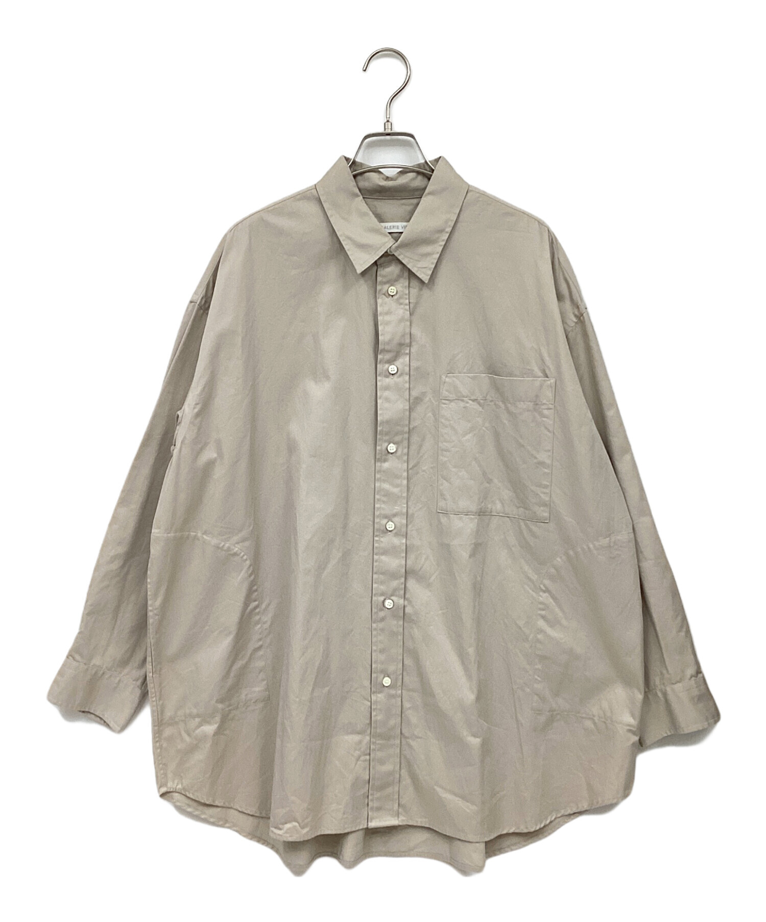 中古・古着通販】GALERIE VIE (ギャルリーヴィー) 長袖シャツ ベージュ 