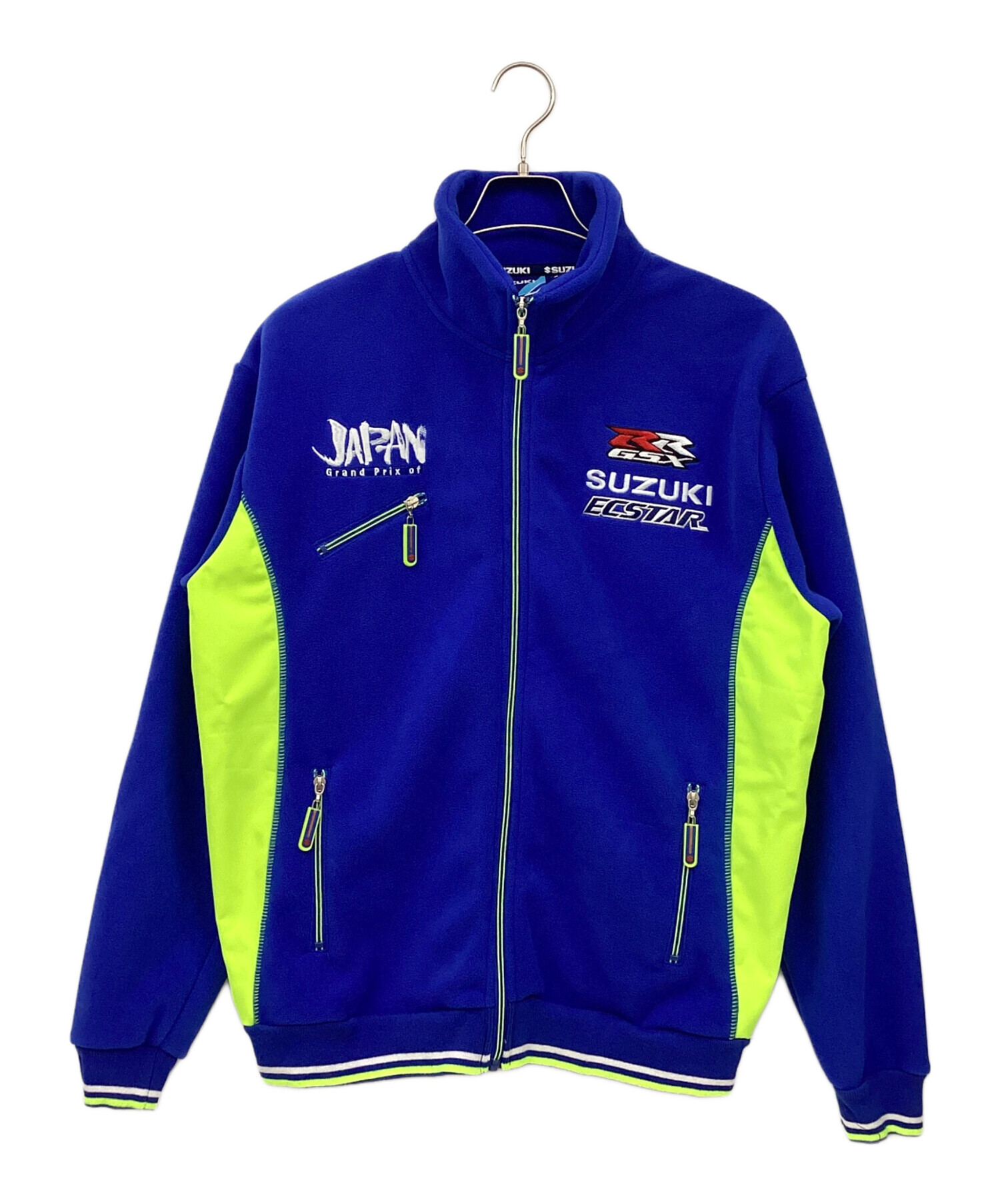中古・古着通販】SUZUKI (スズキ) フリースジャケット ブルー×グリーン